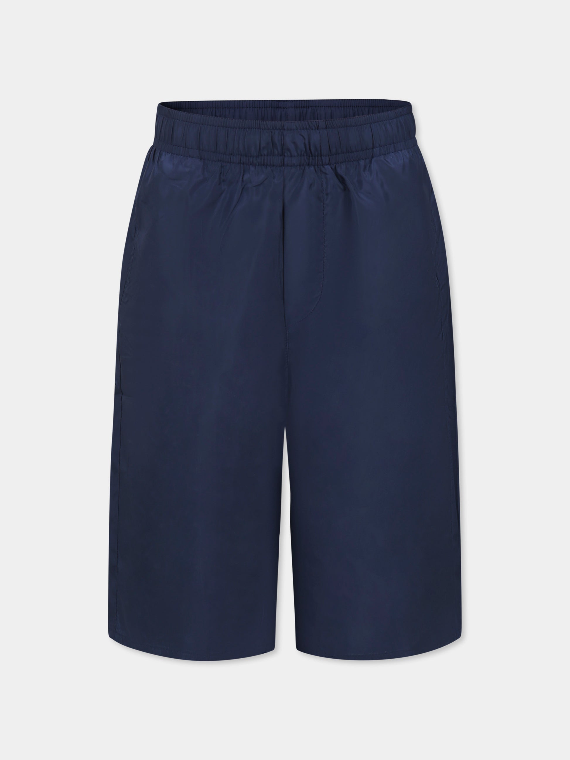 Boxer mare blu per bambino con logo,Dsquared2,DQ2894 D0A9E D2M128M DQ880