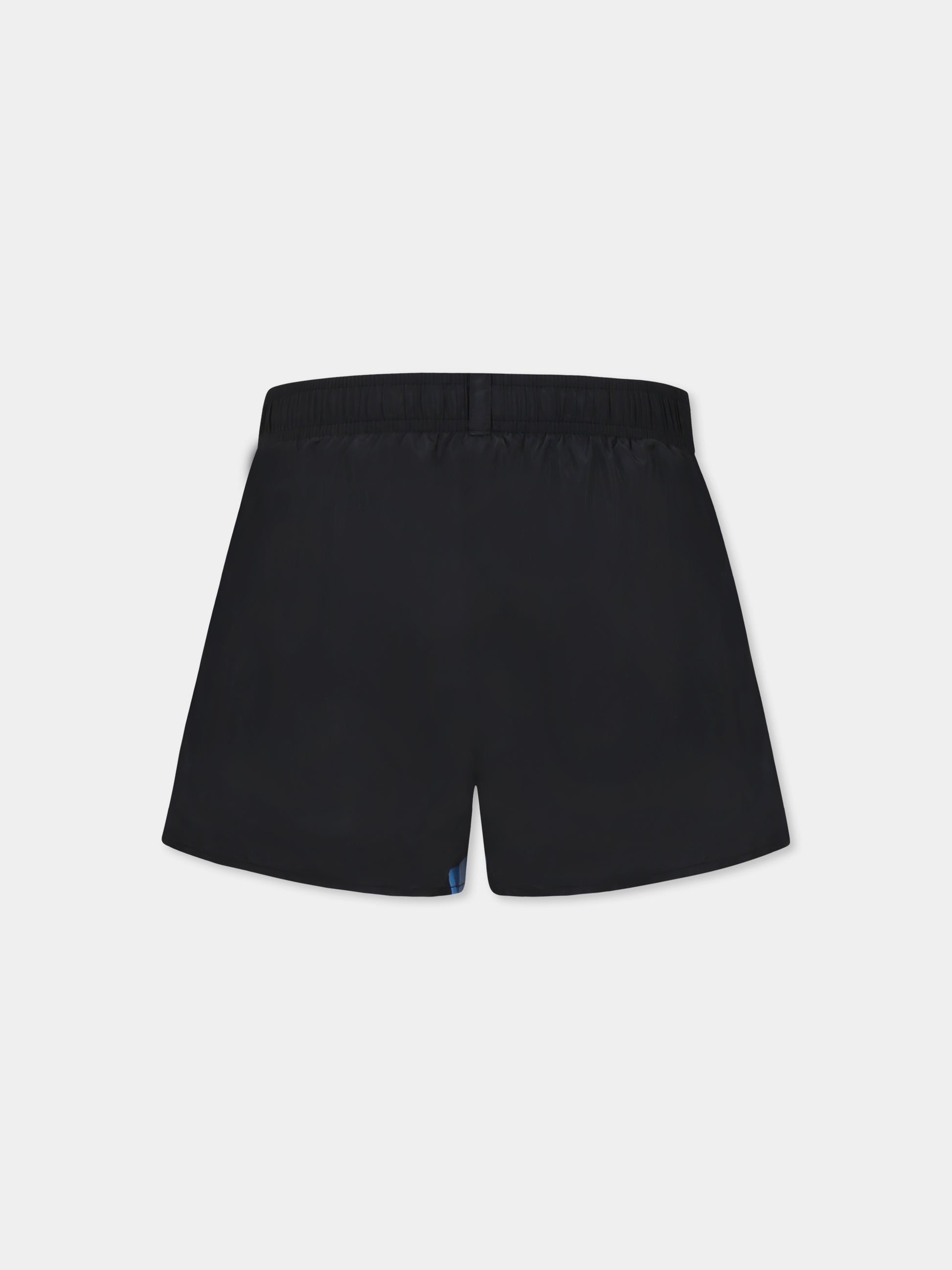 Boxer mare nero per bambino con logo,Dsquared2,DQ2896 D0A9E D2M123M DQ900