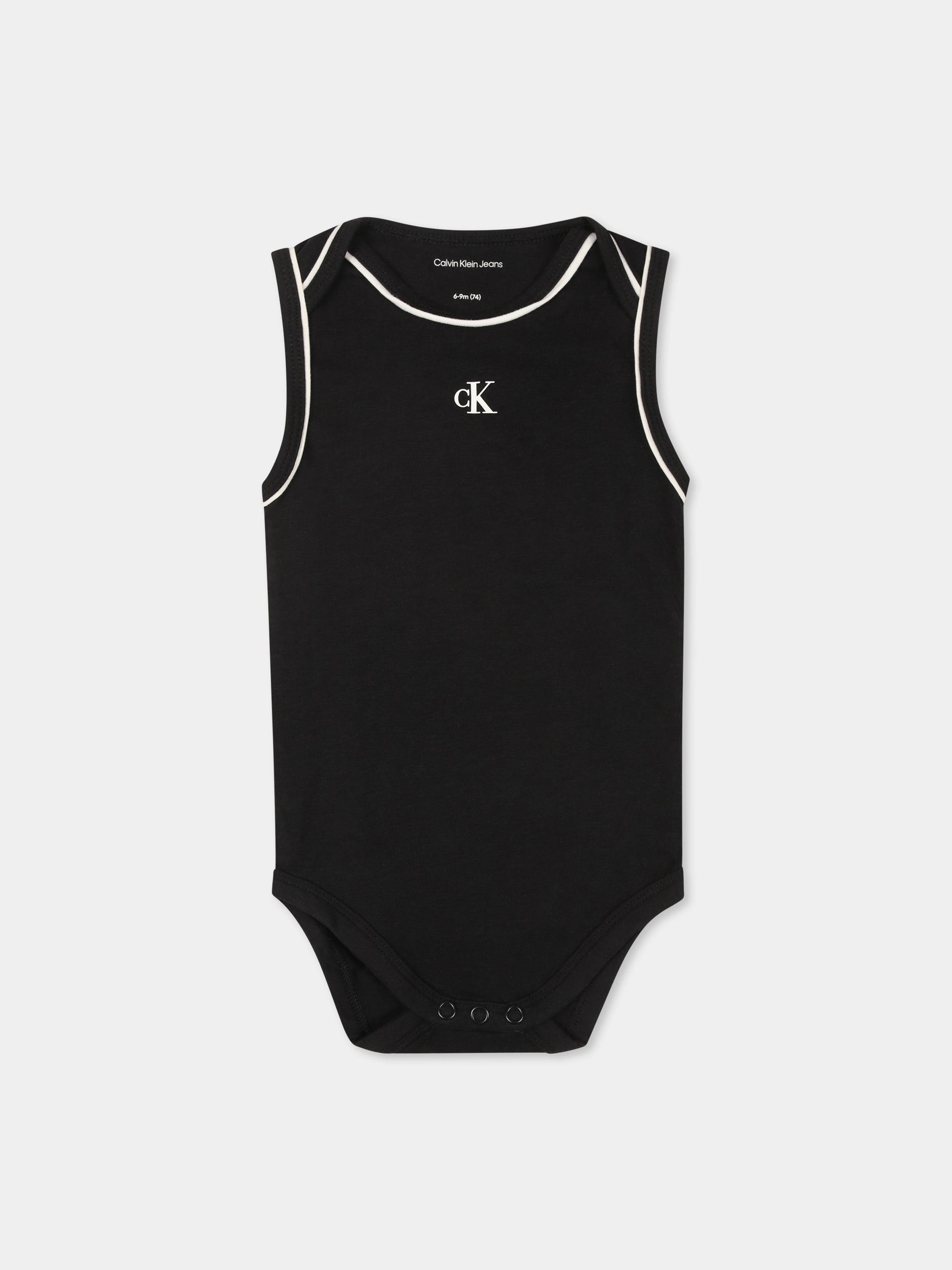 Set body multicolor per neonati con logo,Calvin Klein Kids,25S CKIN0IN00183J IN0IN00183 0GR