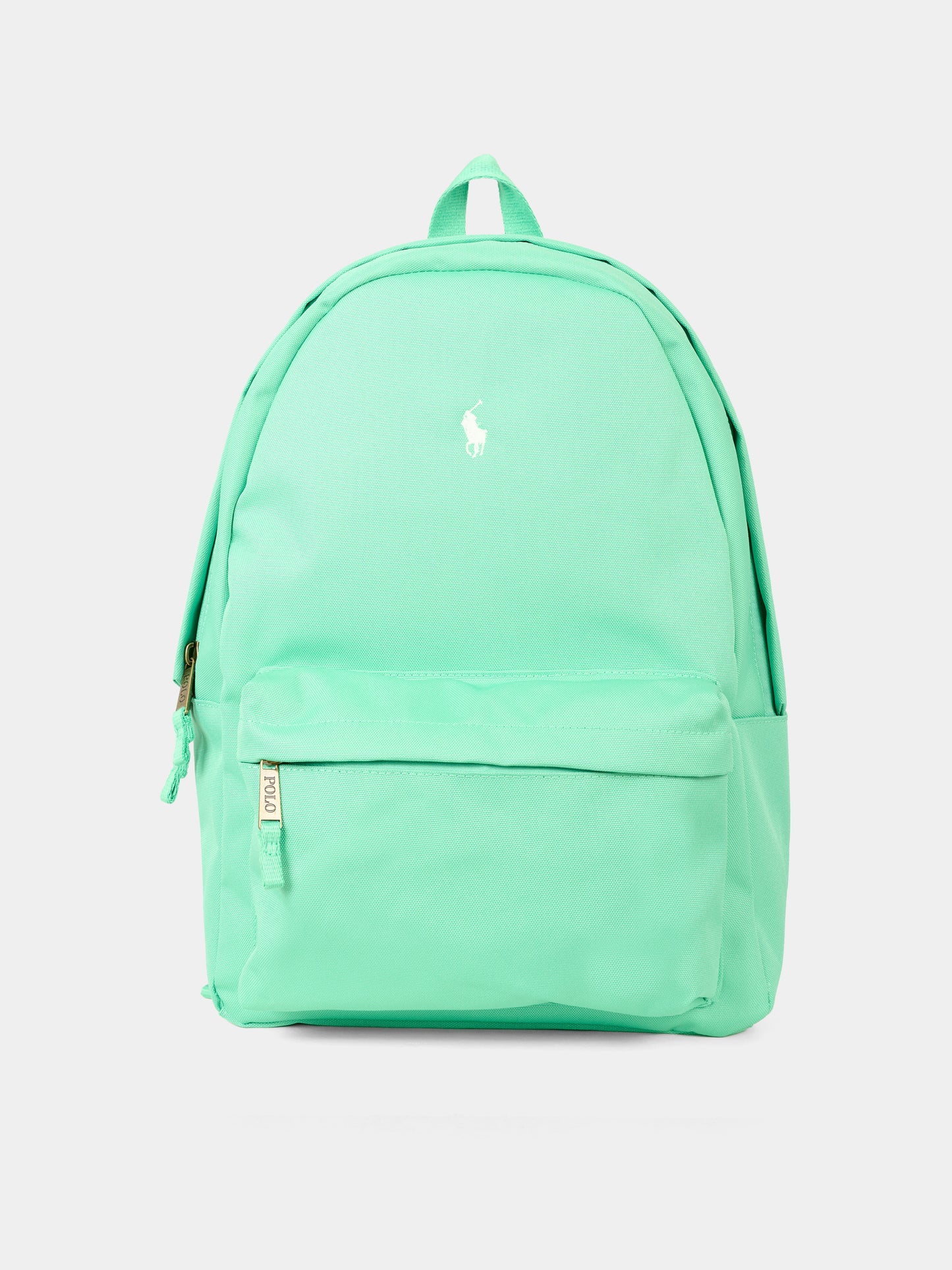 Zaino verde per bambini con cavallino,Ralph Lauren Kids,25S RL9AR151 9AR151 F4L