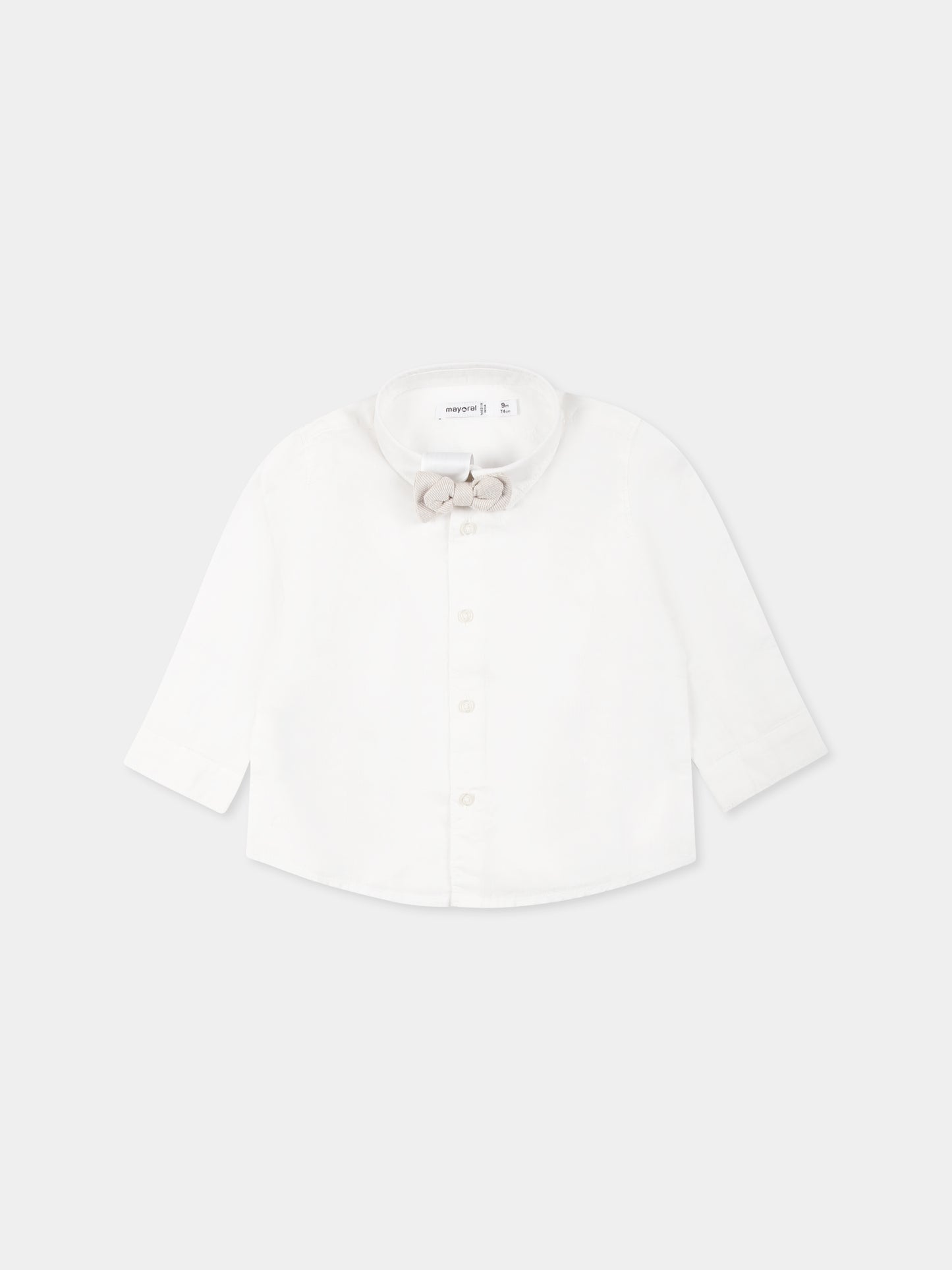 White shirt for baby boy