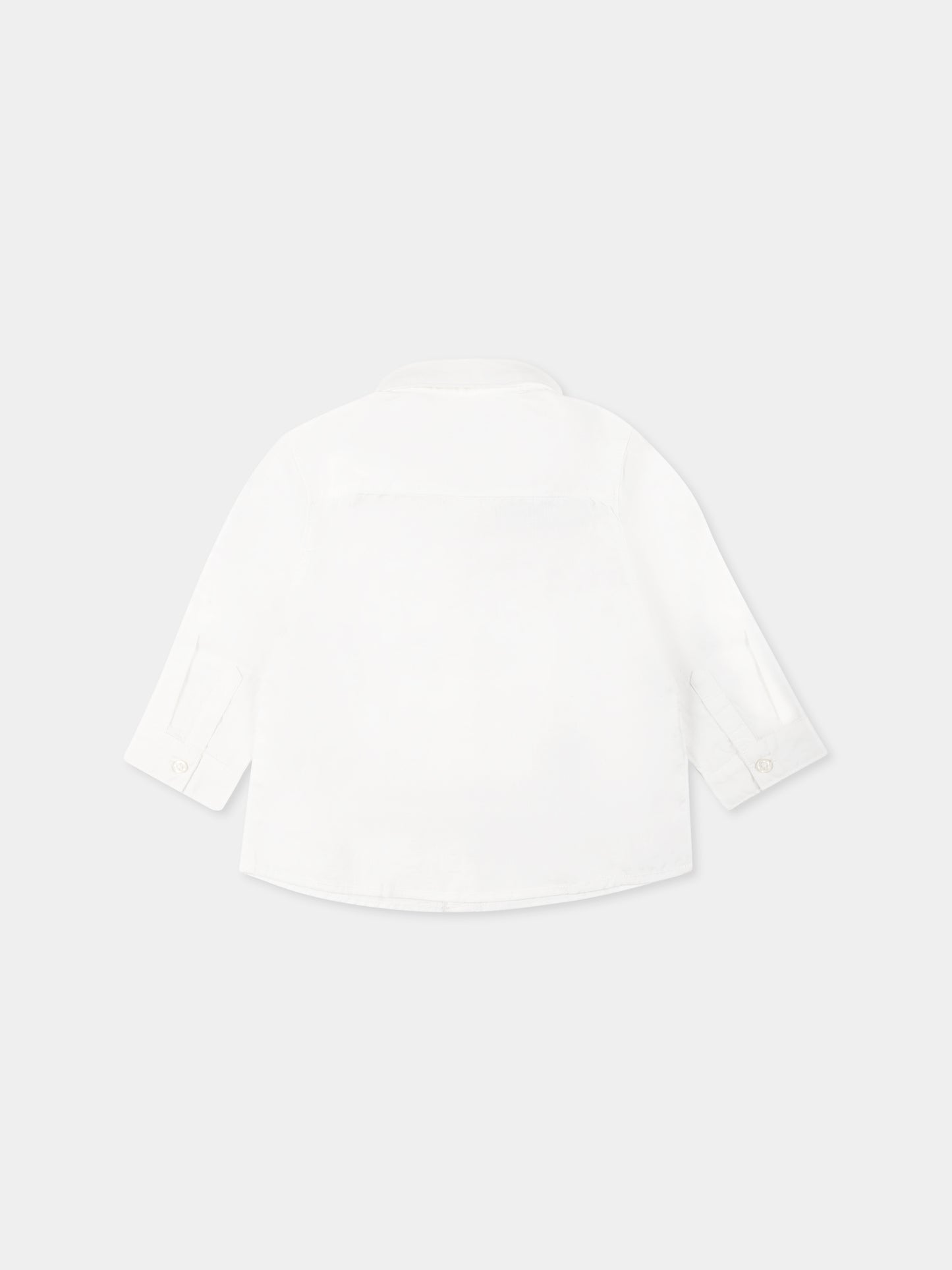 White shirt for baby boy
