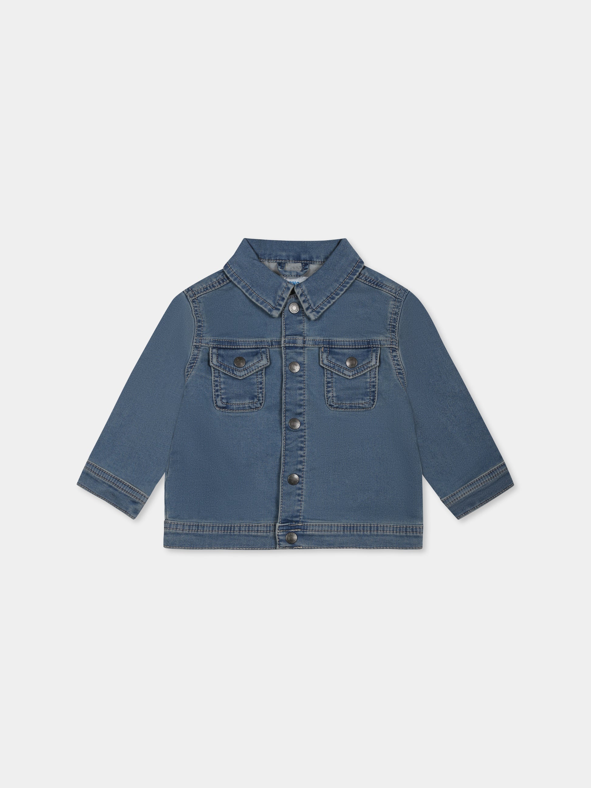 Giubbotto di jeans denim per neonato,Mayoral,1471 023