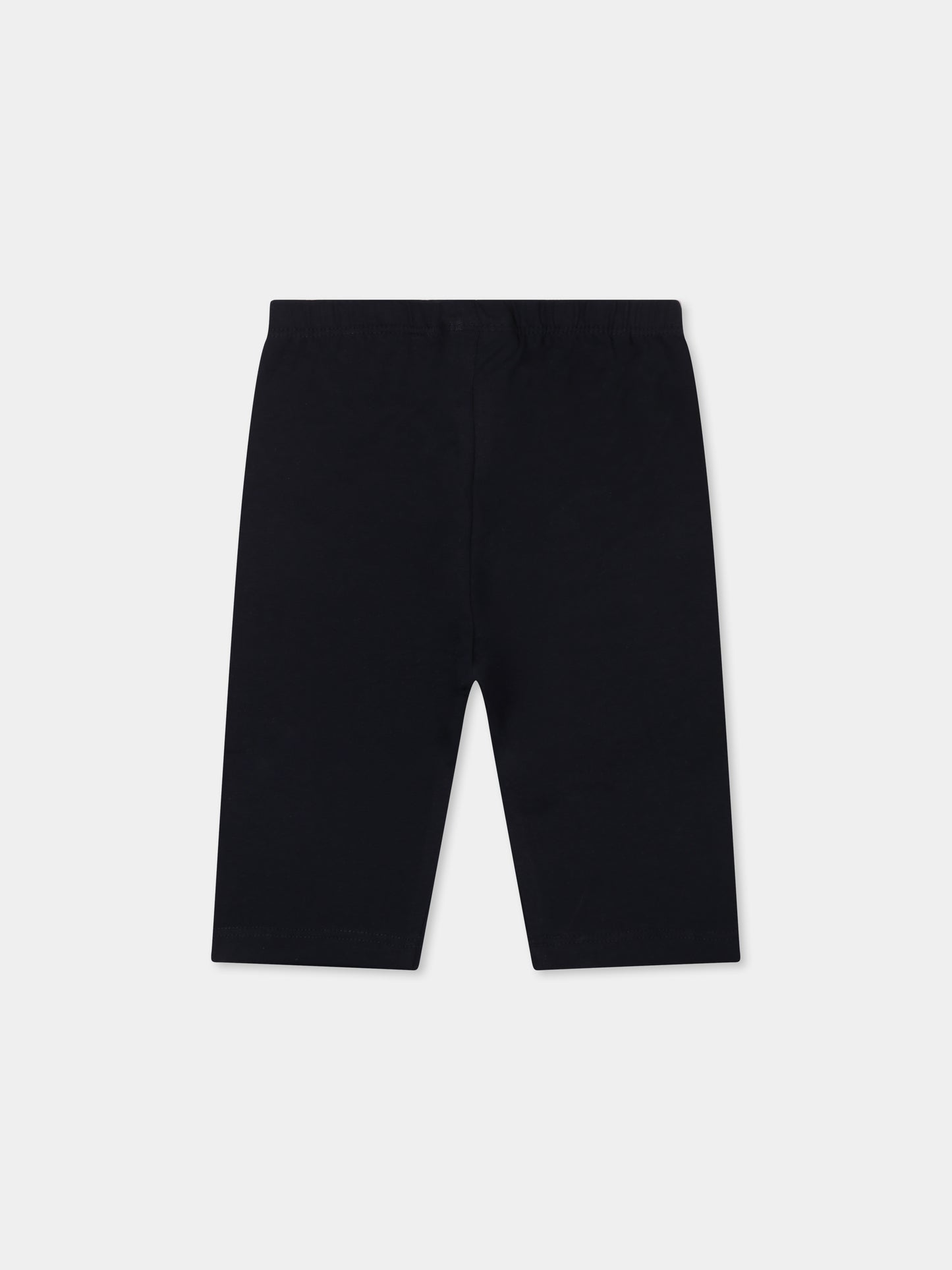 Blue leggings for baby girl