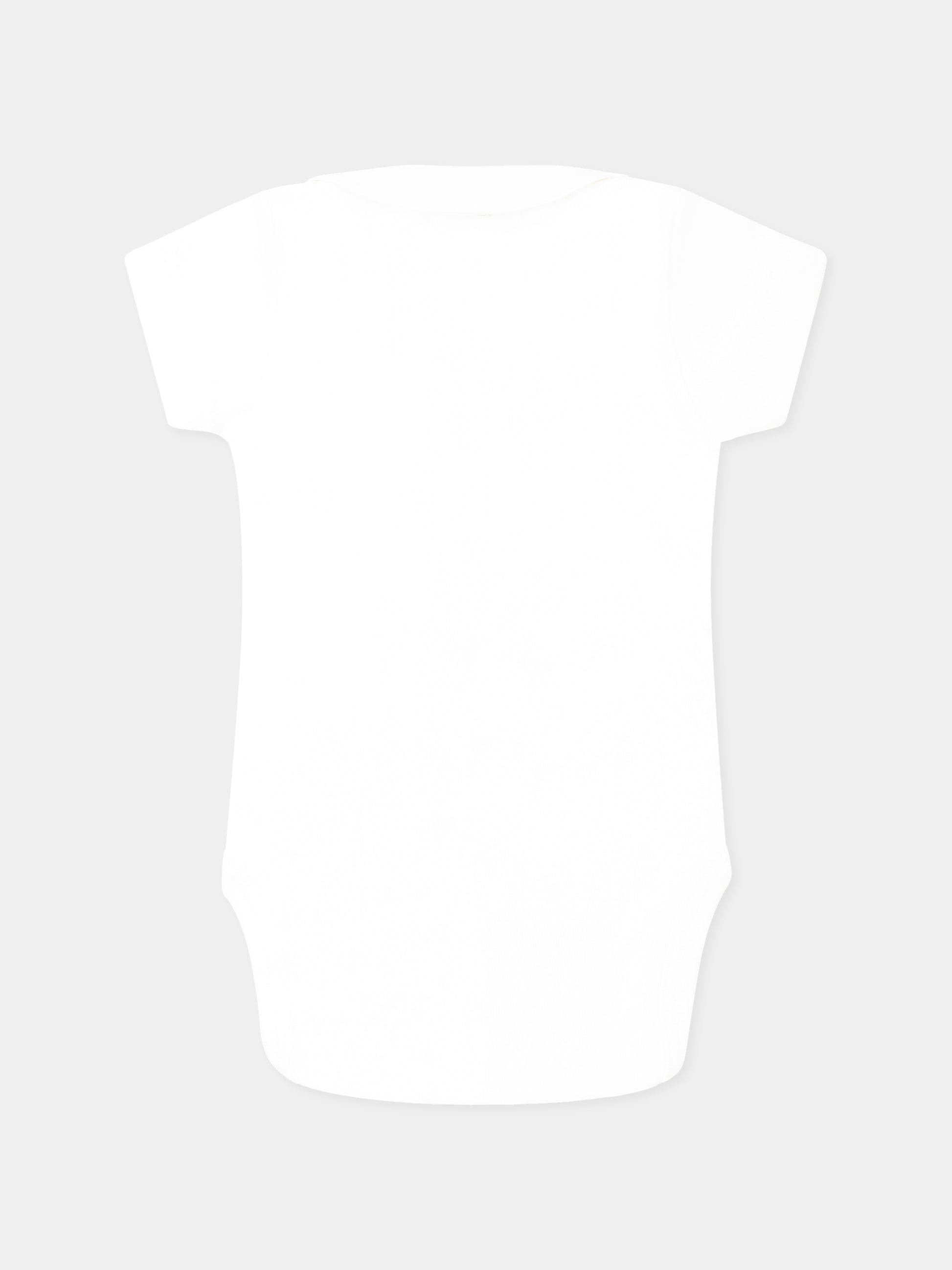 Set body bianco per neonati con cuori,Petit Bateau,A0D5V VARIANTE 1 00
