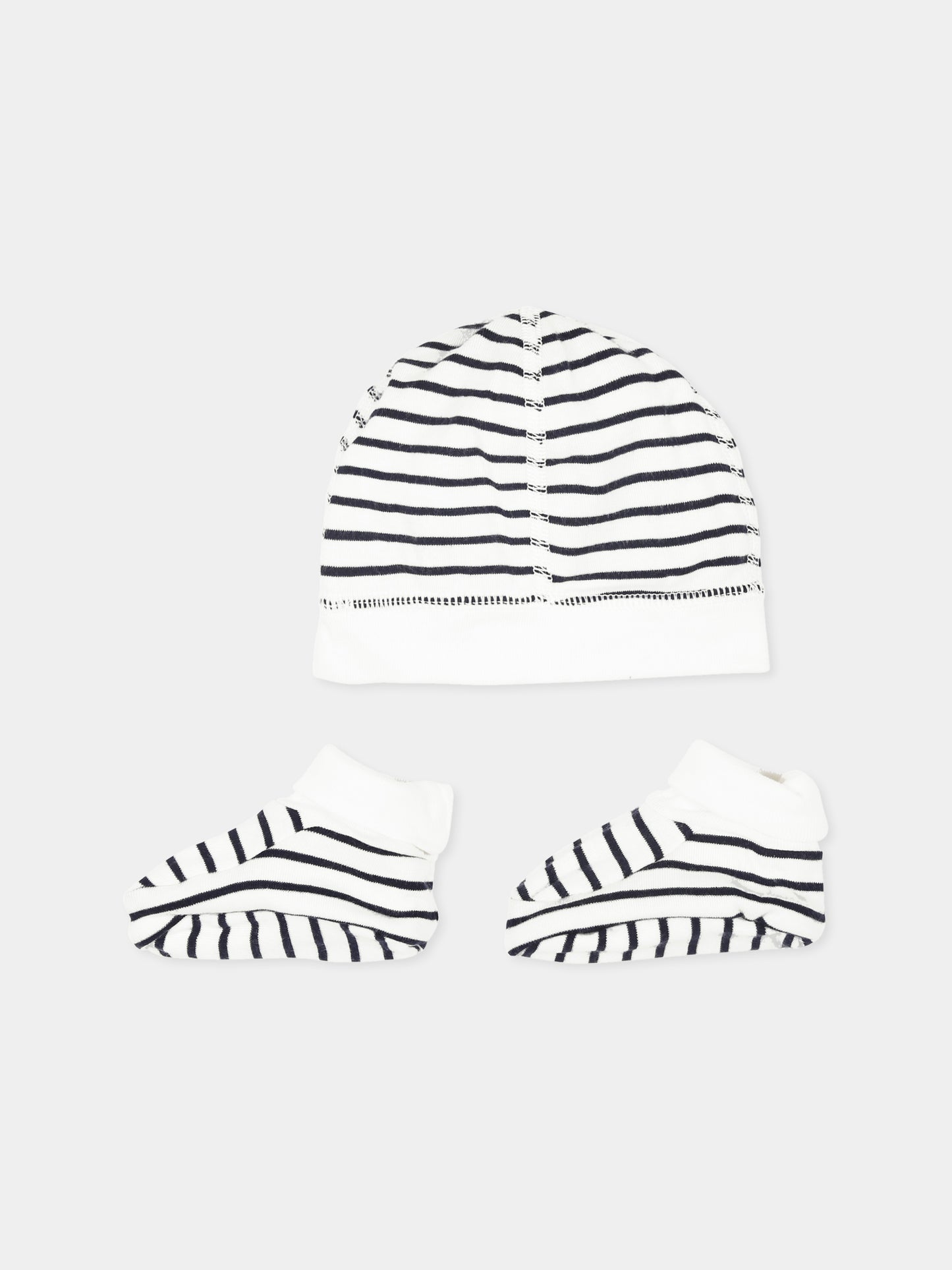 Multicolor accessory set for baby boy