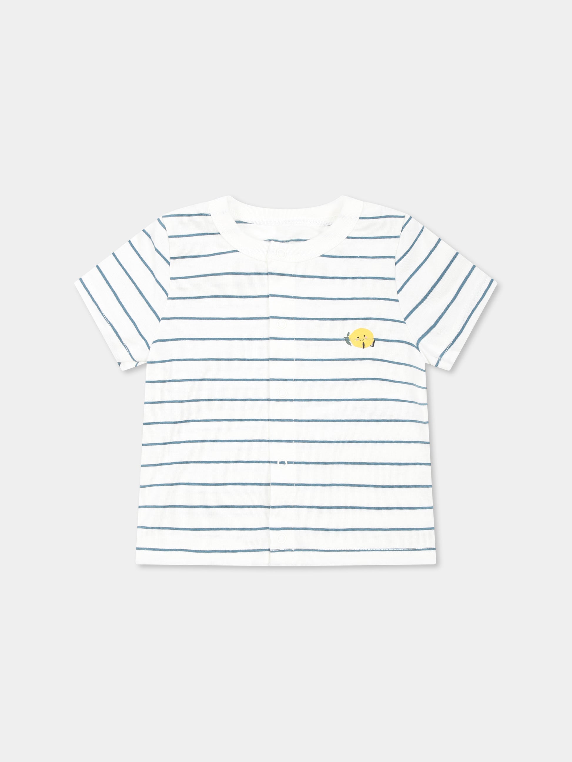 Completo verde per neonati,Petit Bateau,A0CGD PAUL/MULTICO 01