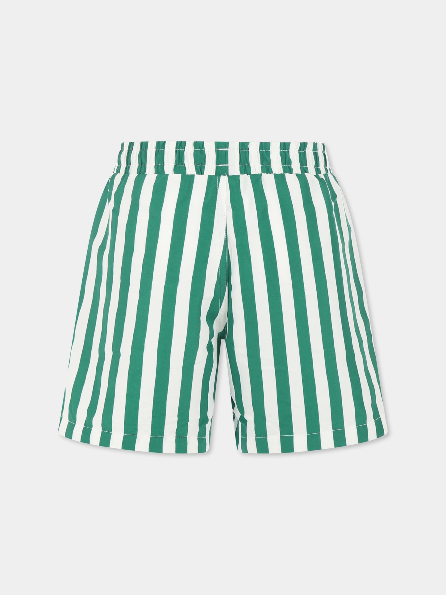 Boxer mare verde per bambino,Petit Bateau,A0D4E MARSHMALLOW/JARDIN 01