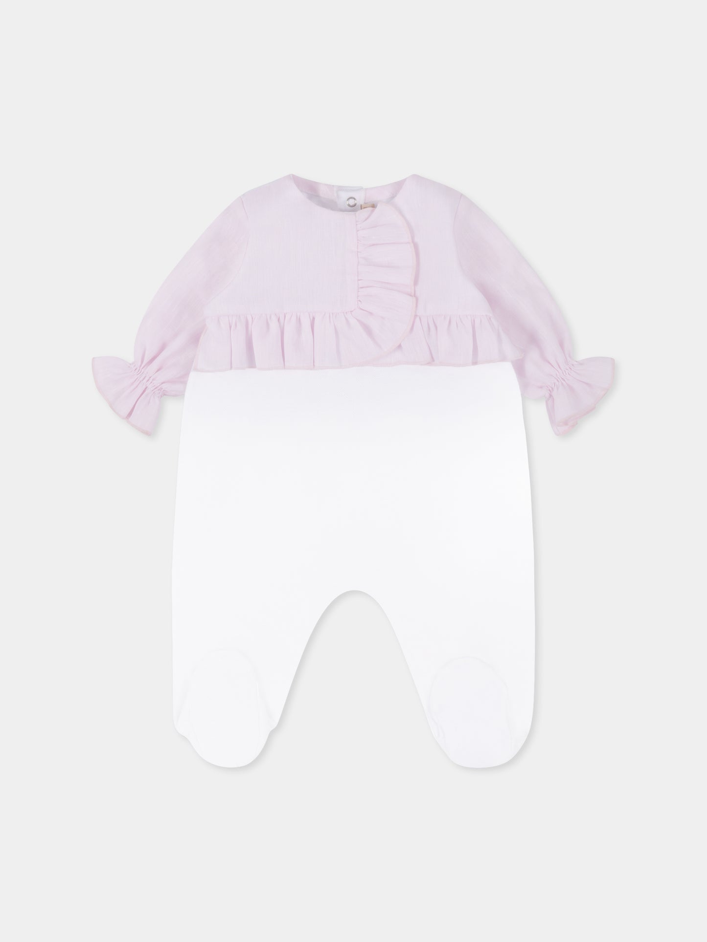 Tutina multicolor per neonata,La Stupenderia,TBTT58D33