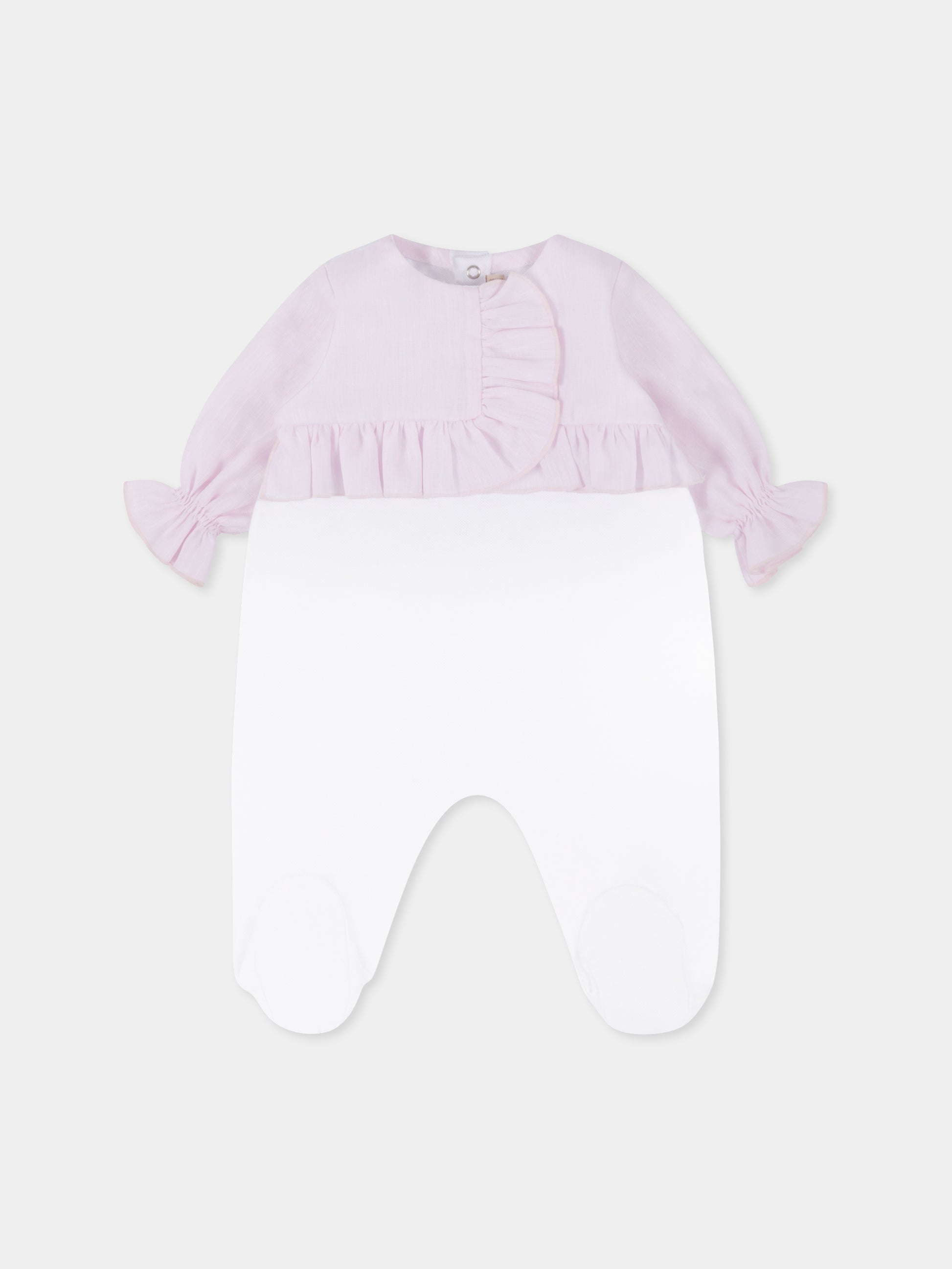 Tutina multicolor per neonata,La Stupenderia,TBTT58D33