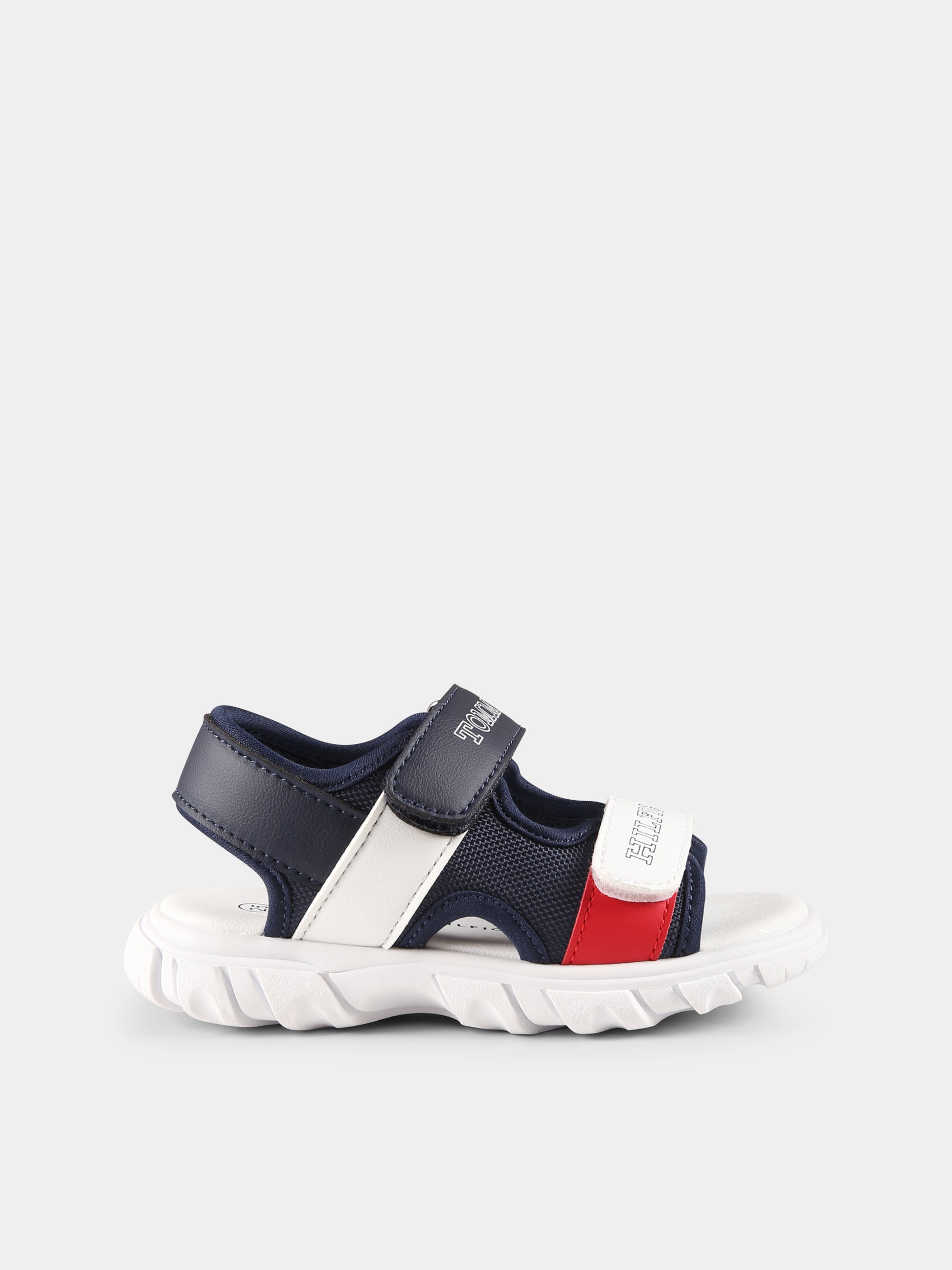 Sandali blu per bambino con logo,Tommy Hilfiger Junior,T1B2 33897 1591Y004