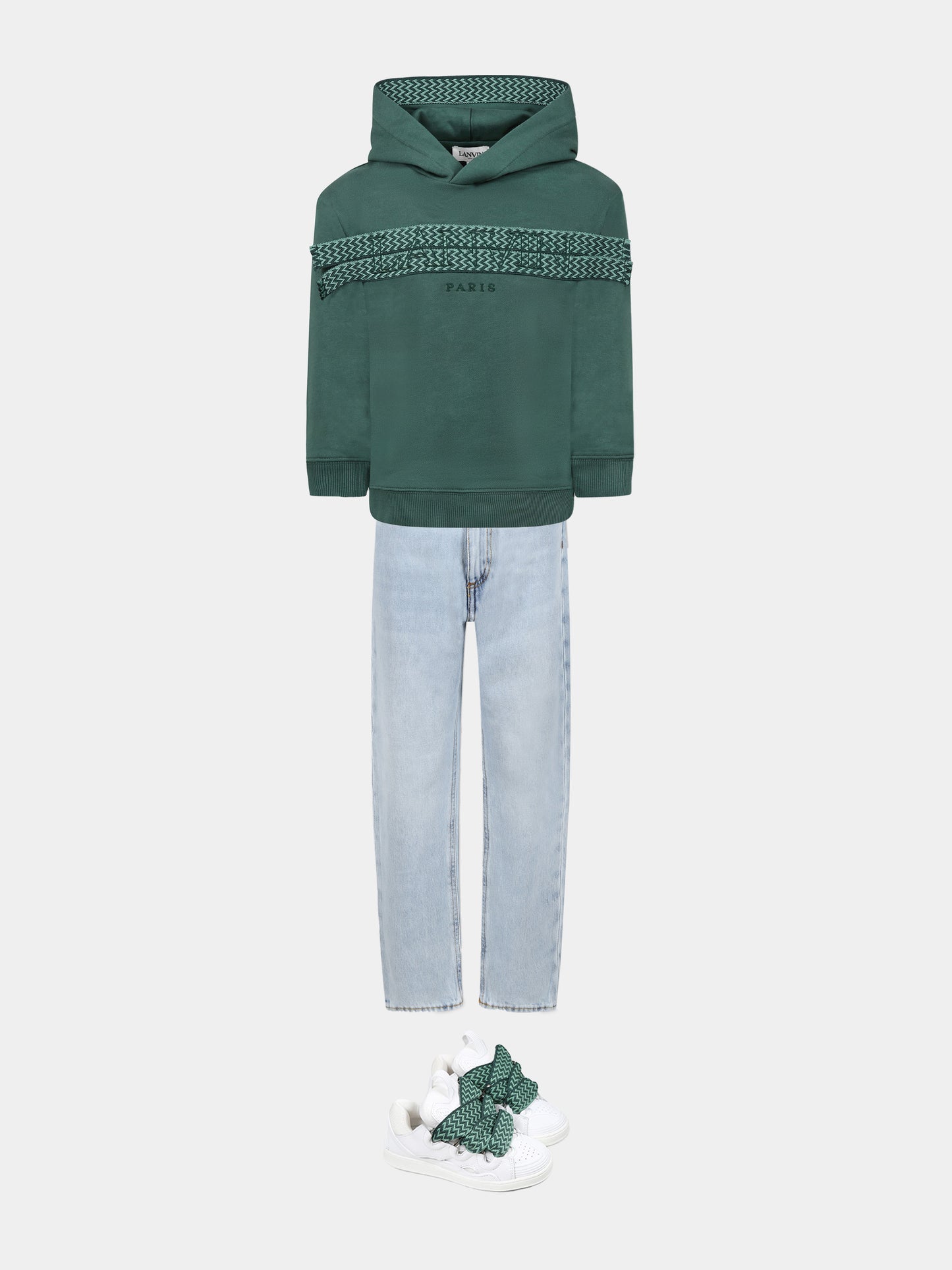 Denim jeans for boy with logo