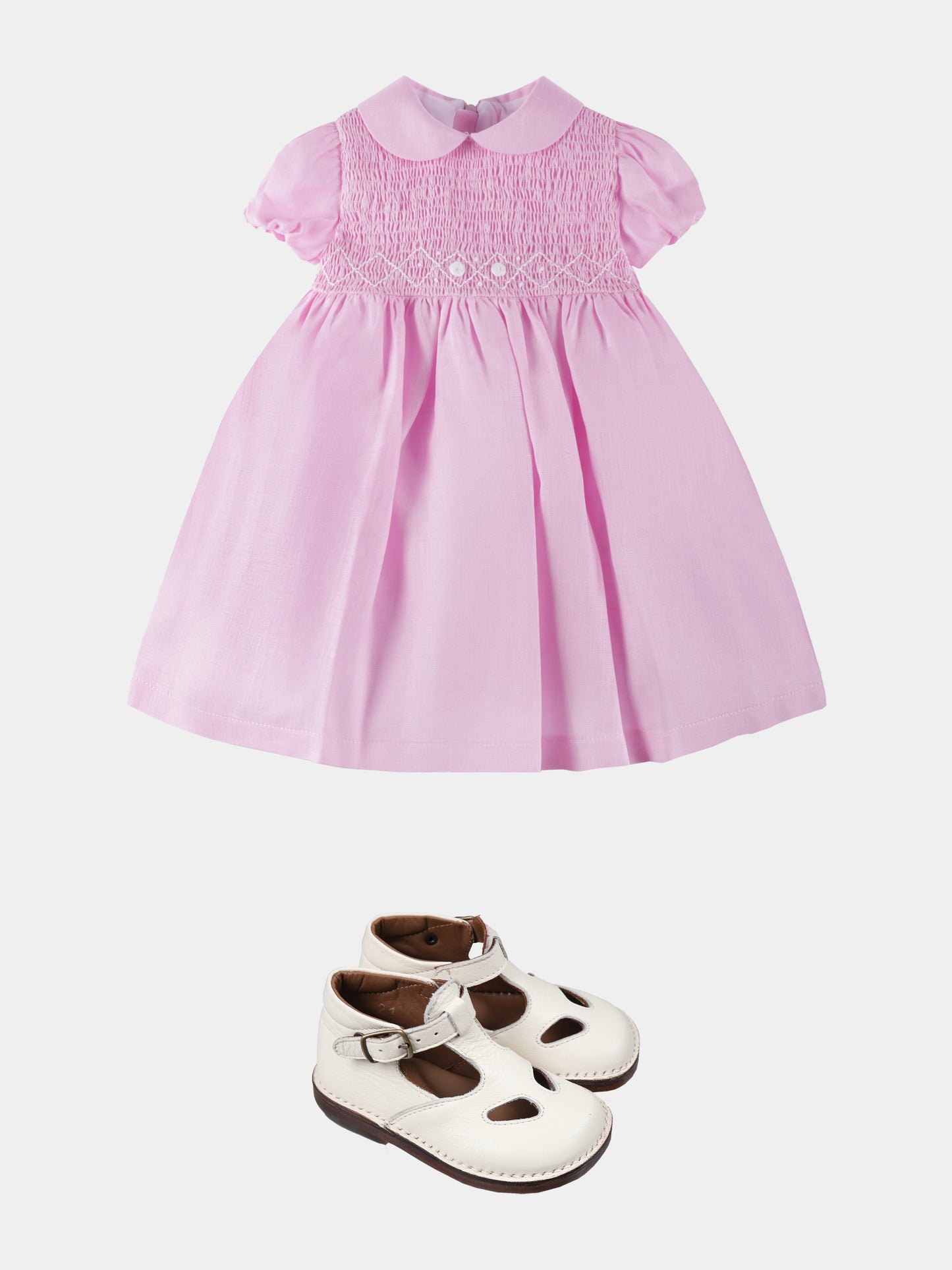 Pink dress for baby girl