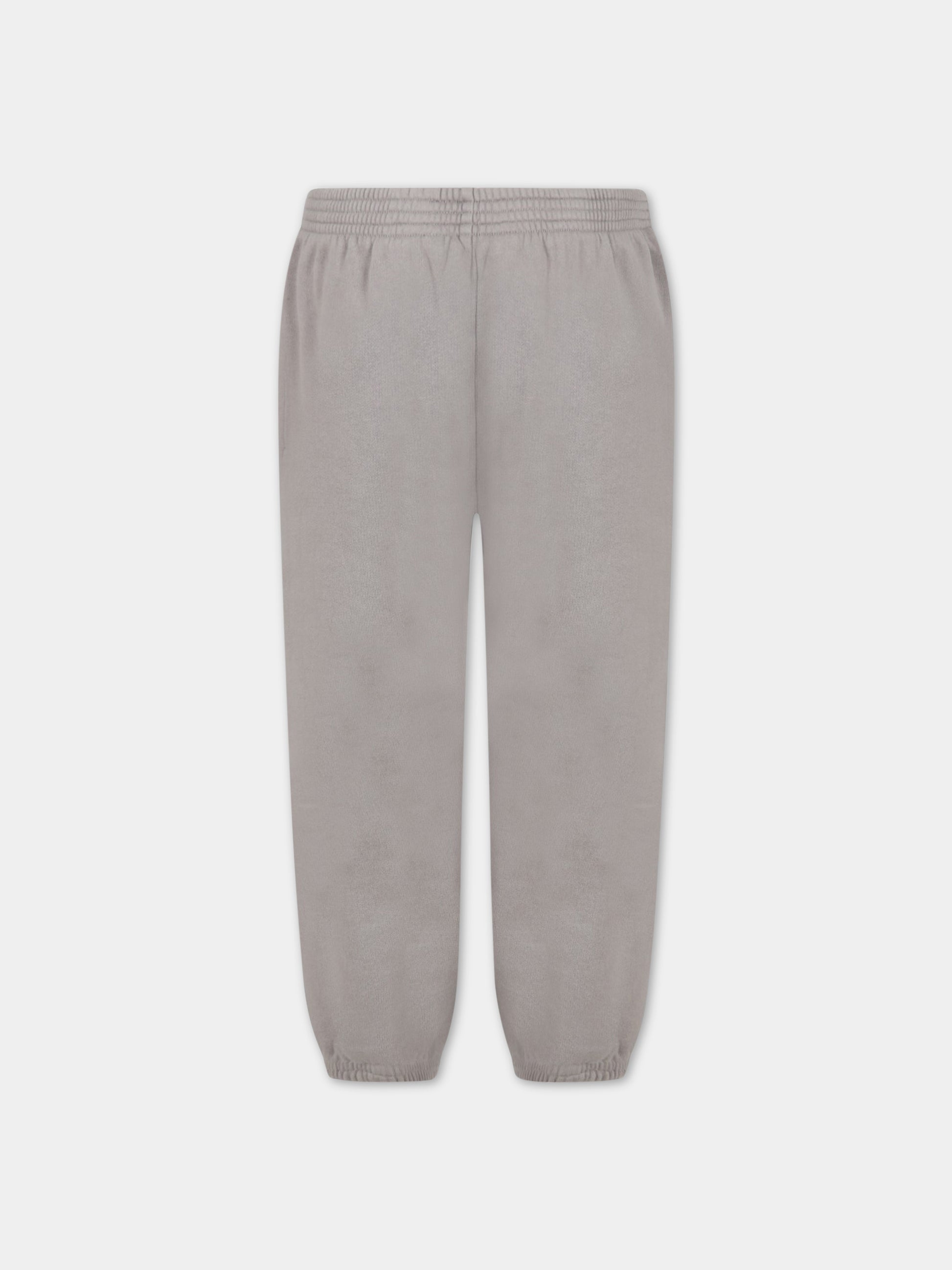 Pantalone grigio per bambini,Balenciaga,621788 TKVC4 8174