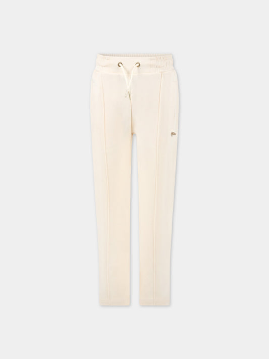 Pantalone avorio per bambina,Scotch&soda,165117 3225