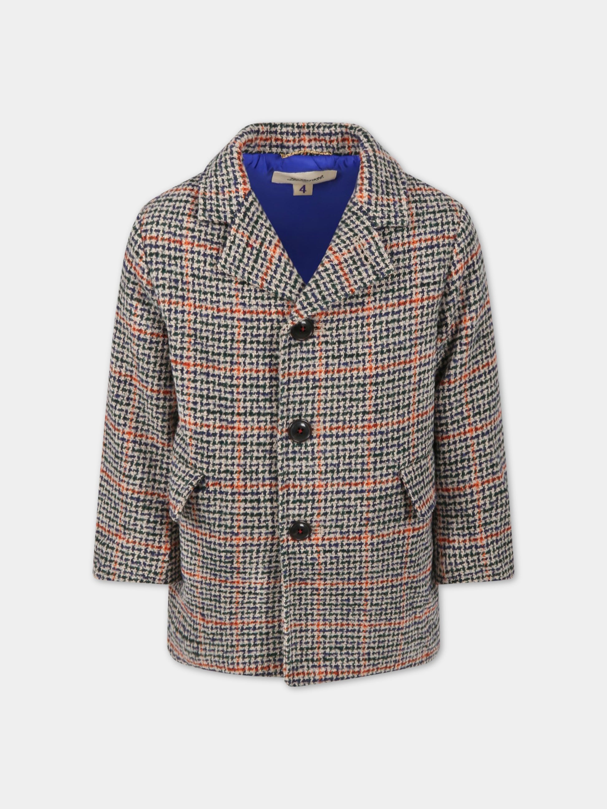 Cappotto multicolor per bambino,Bellerose,CHARLES22 C1156