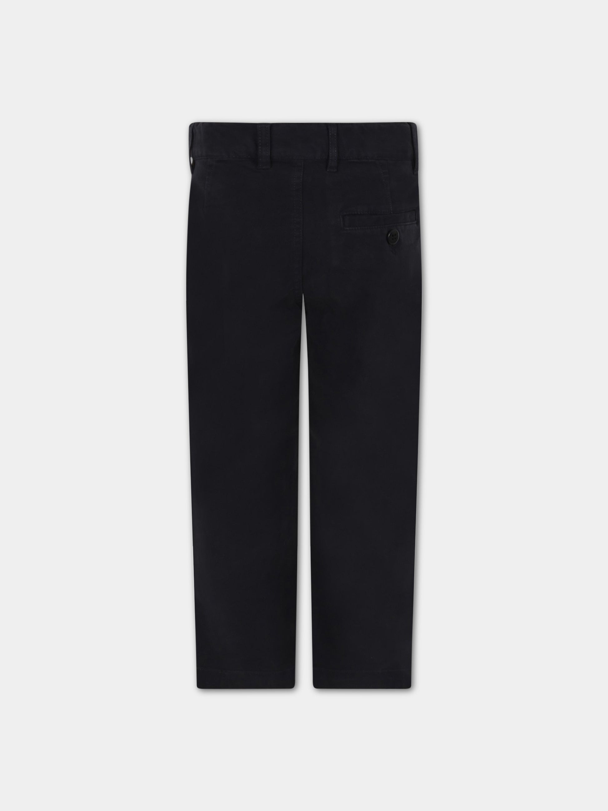 Pantaloni blu per bambino con patch,Bellerose,WILSON R0844