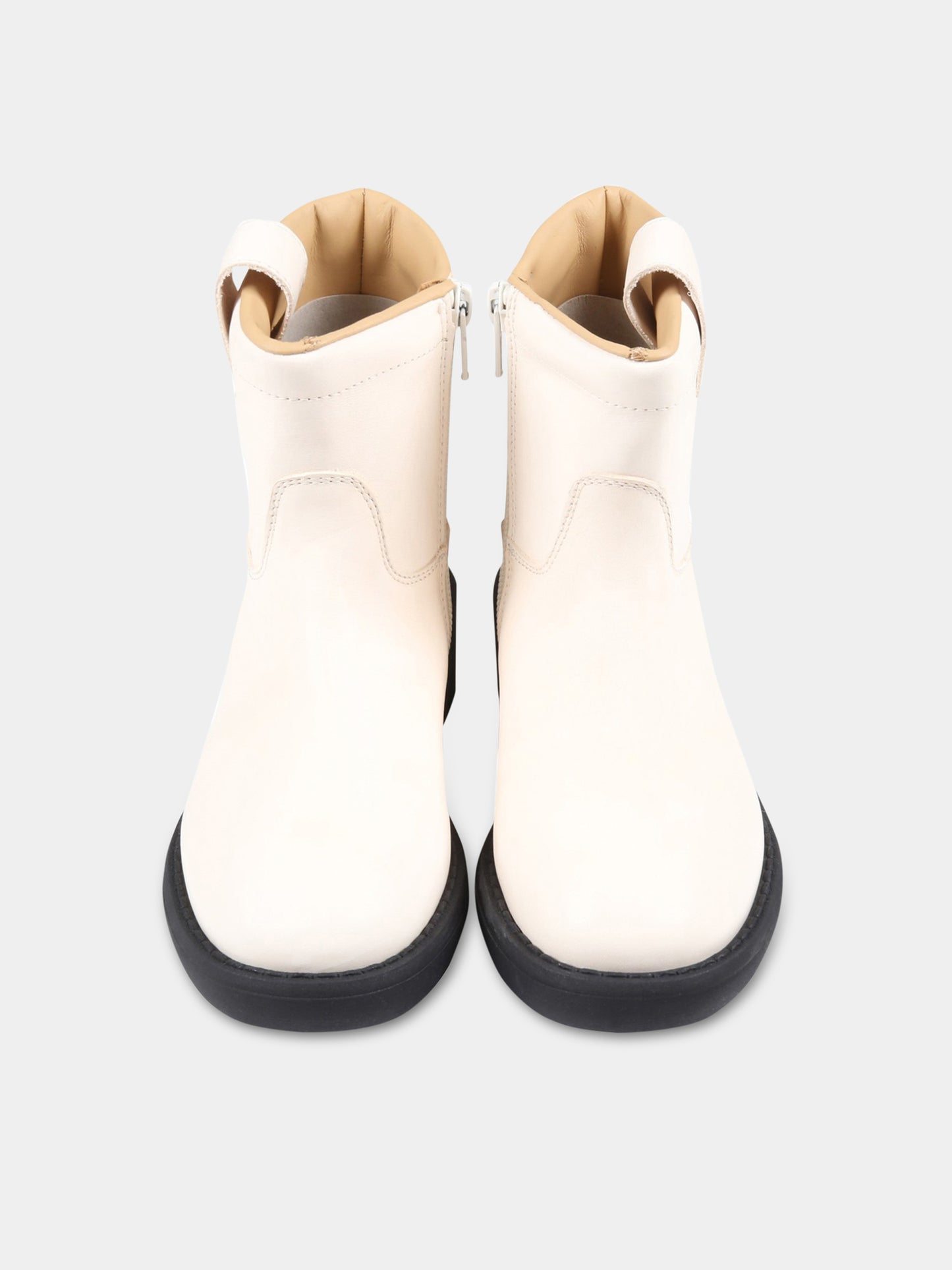 Stivali avorio per bambina,Mm6 Maison Margiela,72085 2