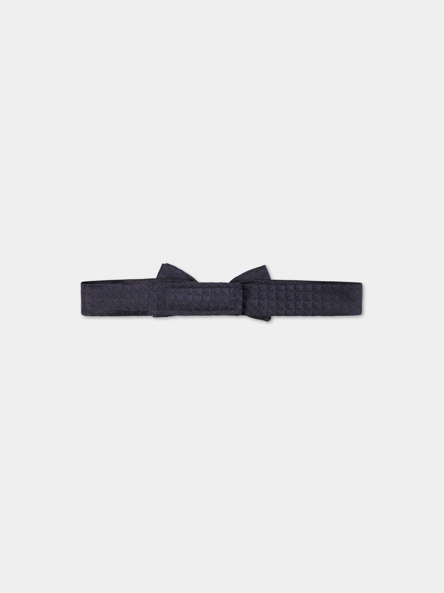 Papillon blu per neonato con iconico aquilotto,Armani Junior,409322 3R475 00036