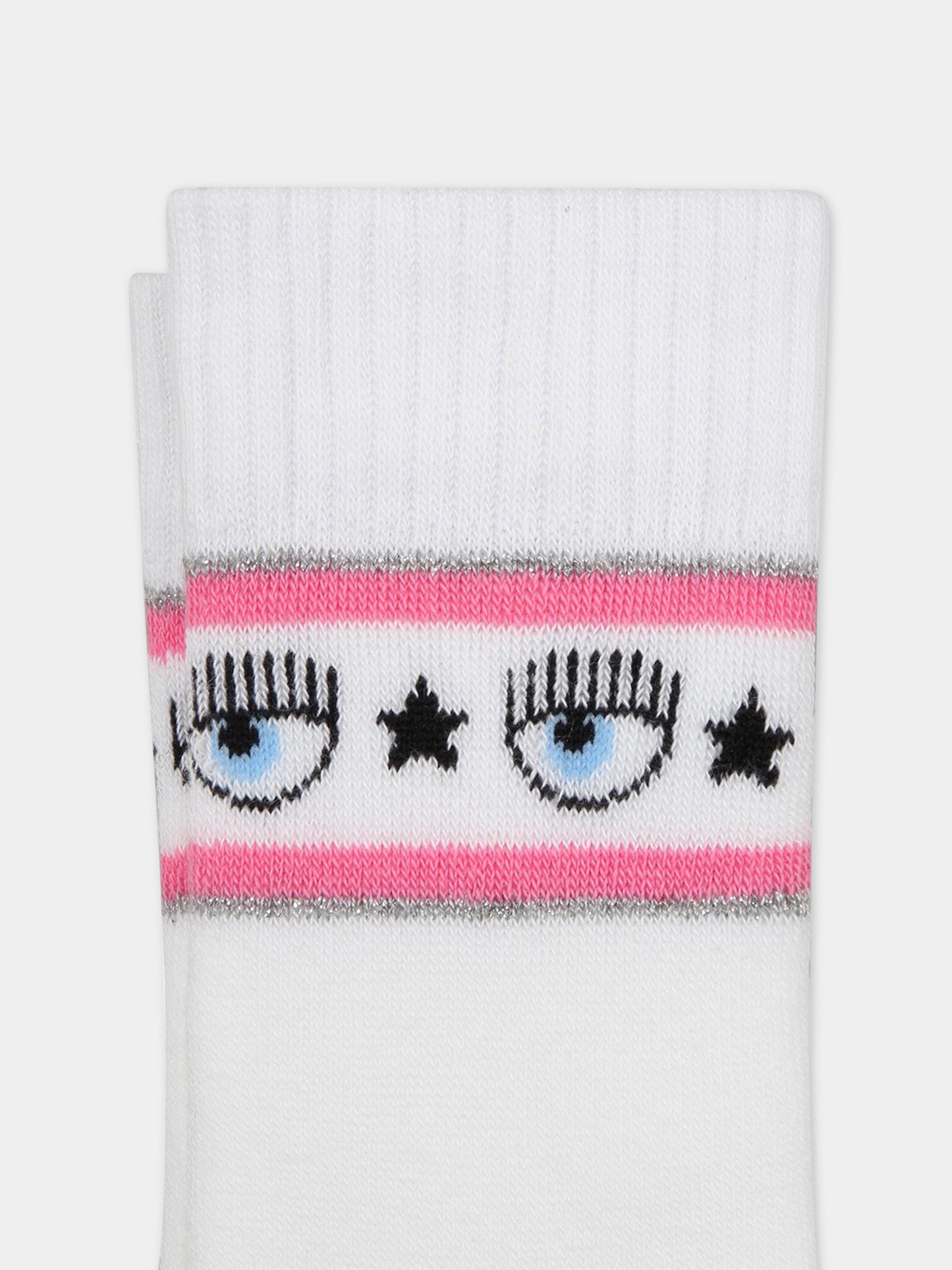 Set multicolor per bambina con iconici occhi,Chiara Ferragni Collection,59A000 1084 026F