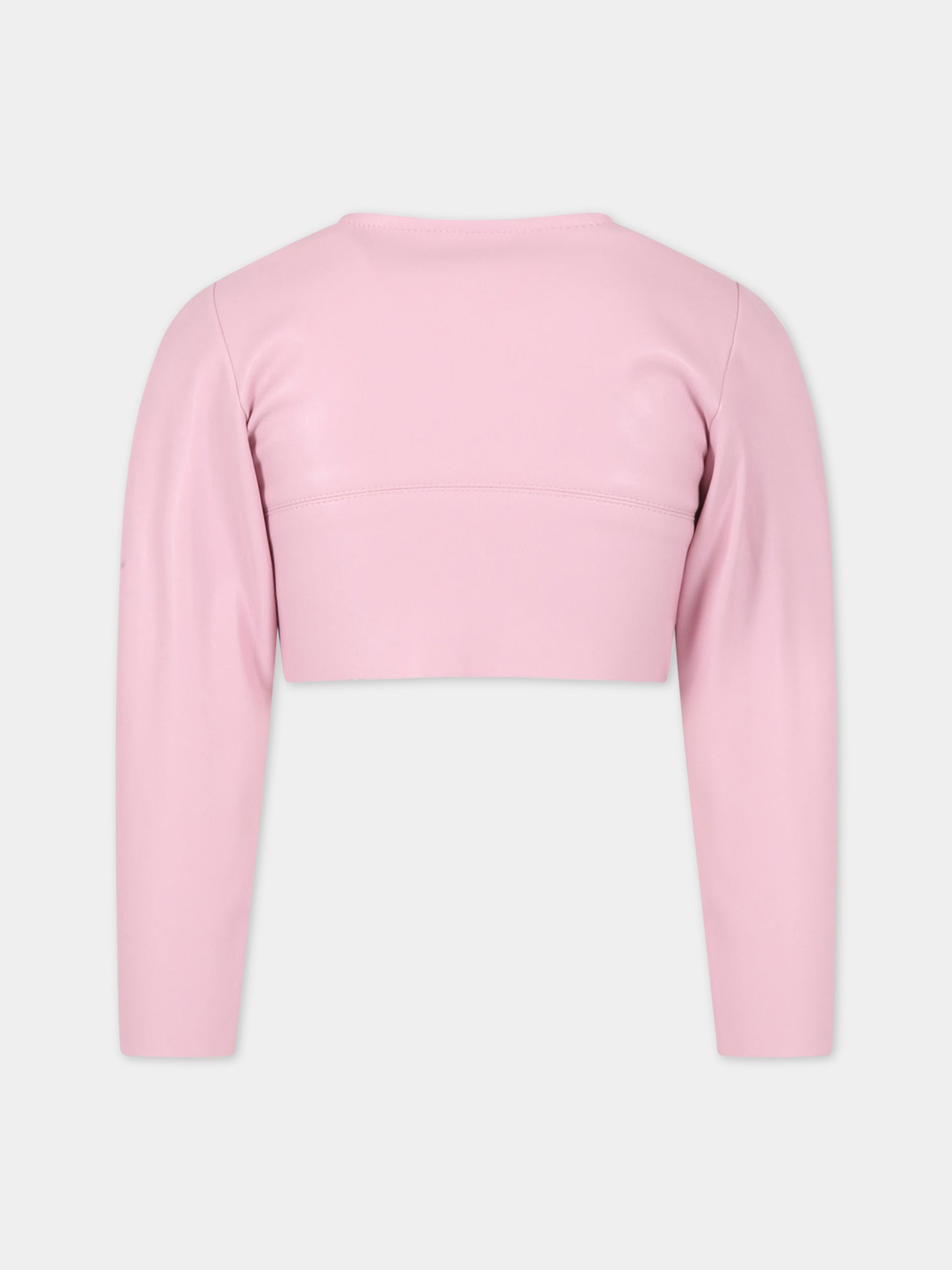 Giacca rosa per bambina,Monnalisa,71A102 1404 0090