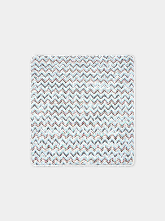 Coperta multicolor per neonato con iconico motivo a chevron,Missoni,MS0010 J0273 100BL