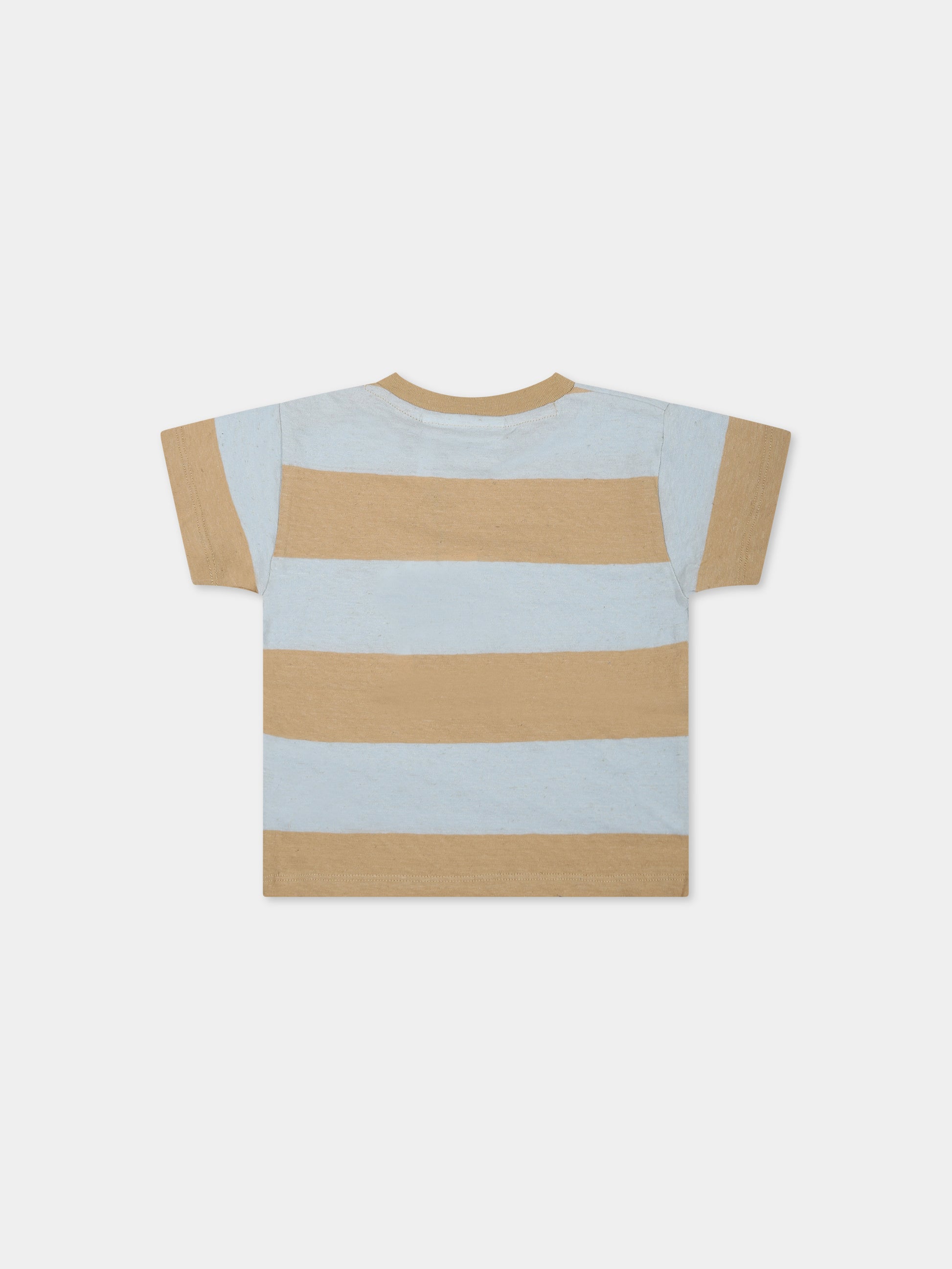 T-shirt multicolor per neonato con stampa sole,Molo,6S23A203 6778