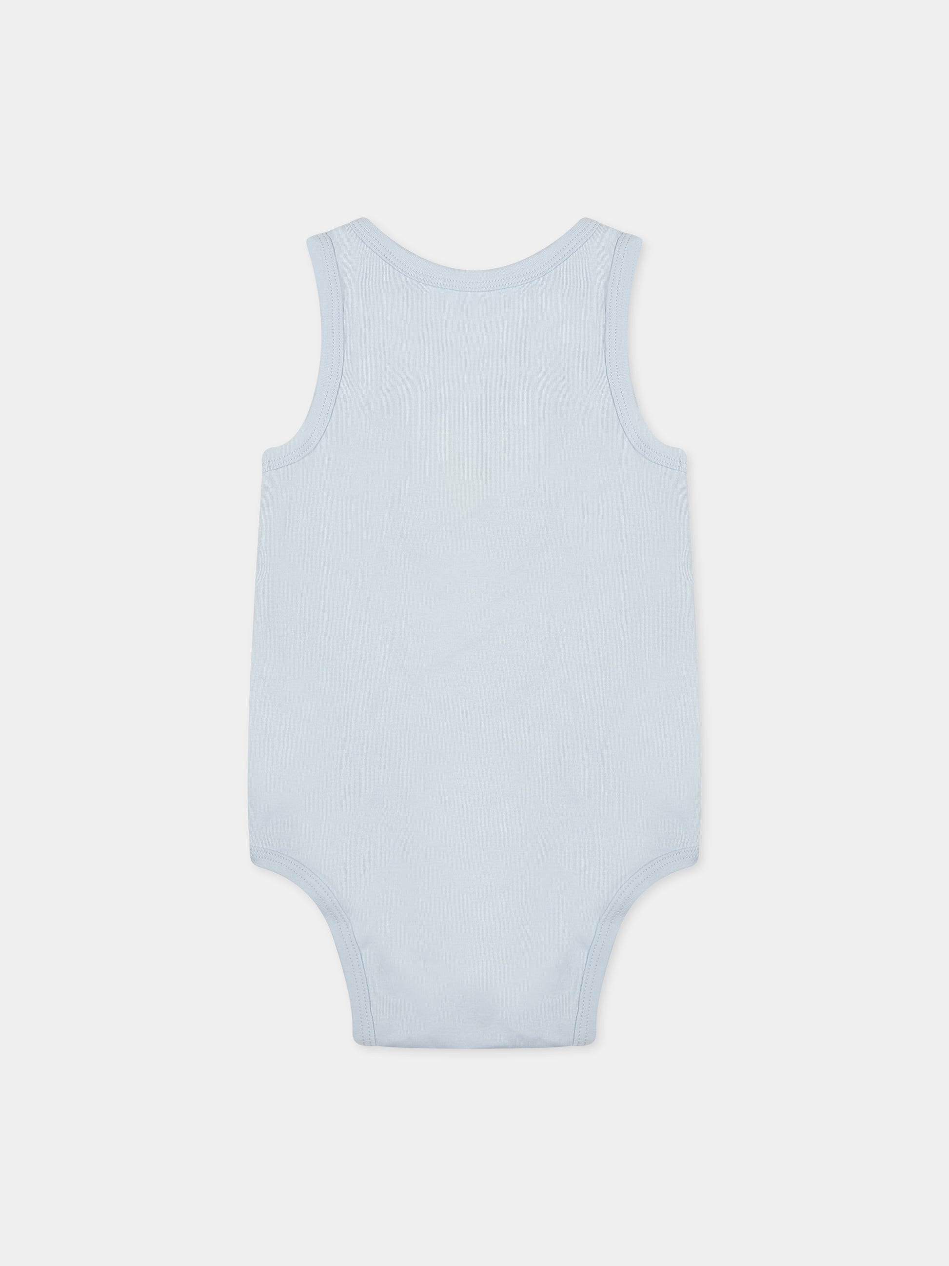 Body celeste per neonati con stampa sole,Molo,6S23B203 8068