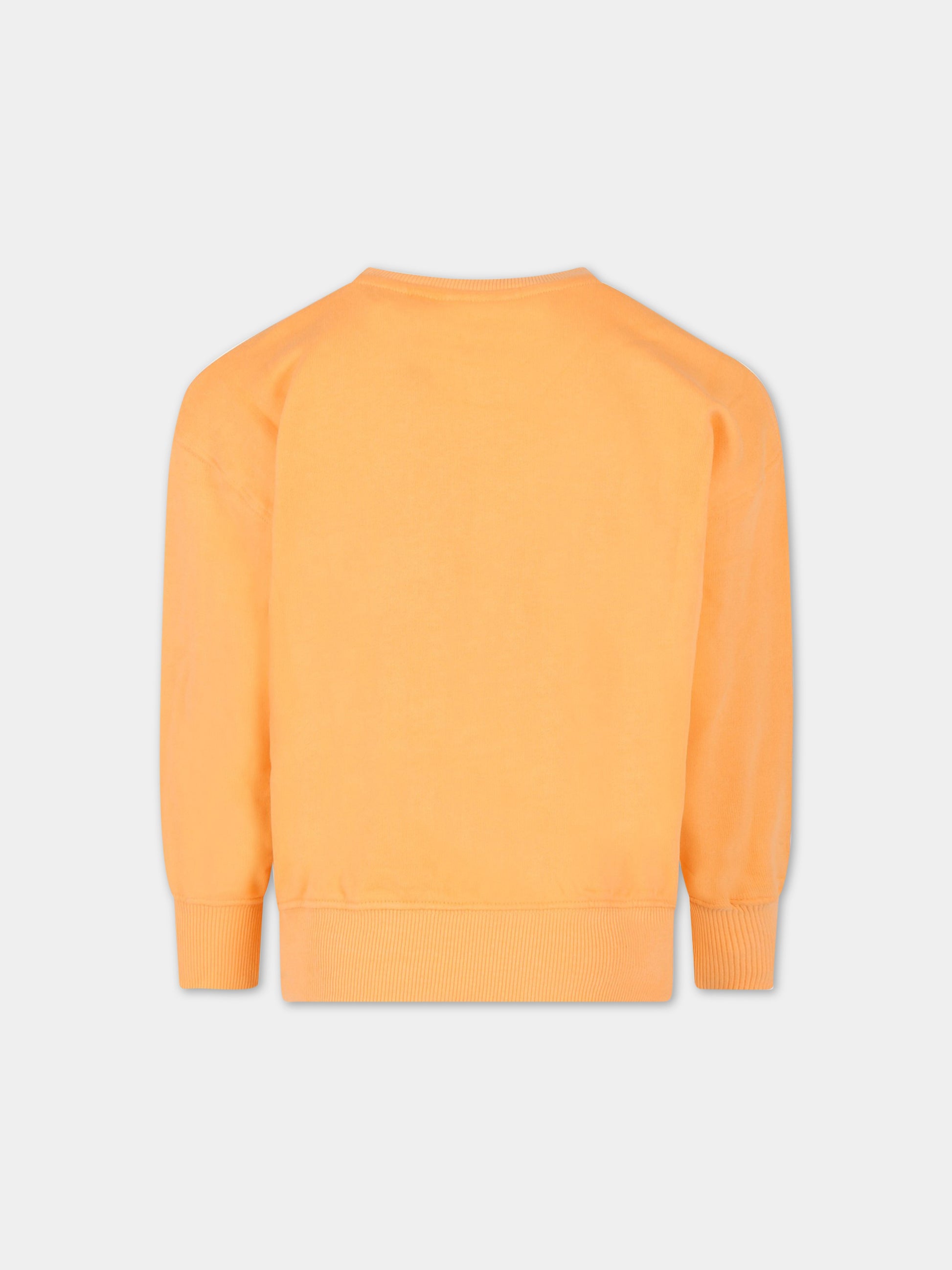 Felpa arancione per bambino con smile,Molo,6S23J208 8709