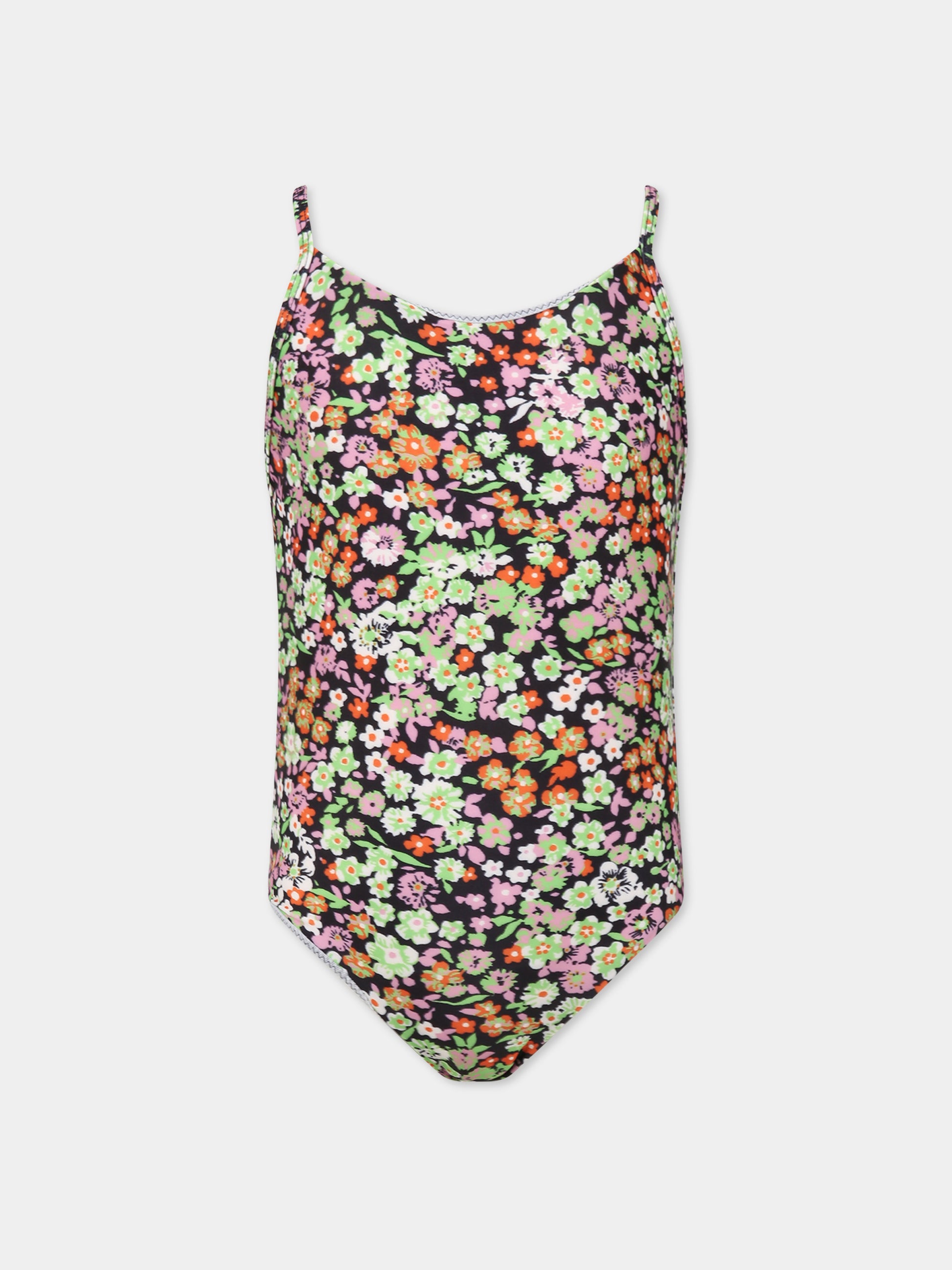 Costume multicolor per bambina con stampa floreale,Molo,8S23P514 6679