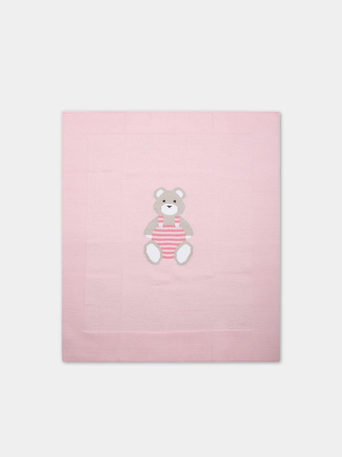 Coperta rosa per neonata,Little Bear,6124 ROSA
