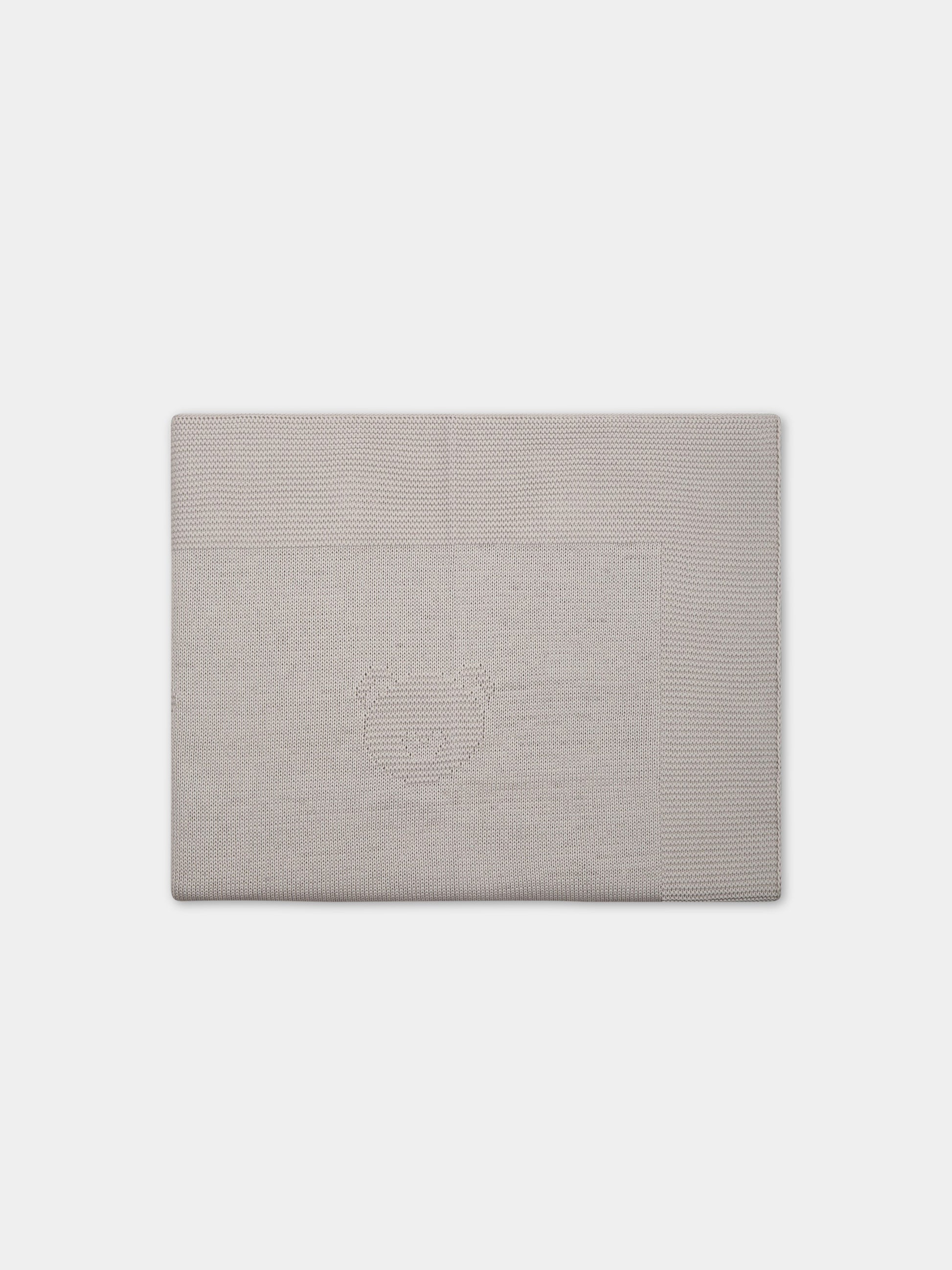 Coperta beige per neonati,Little Bear,6108 CORDA