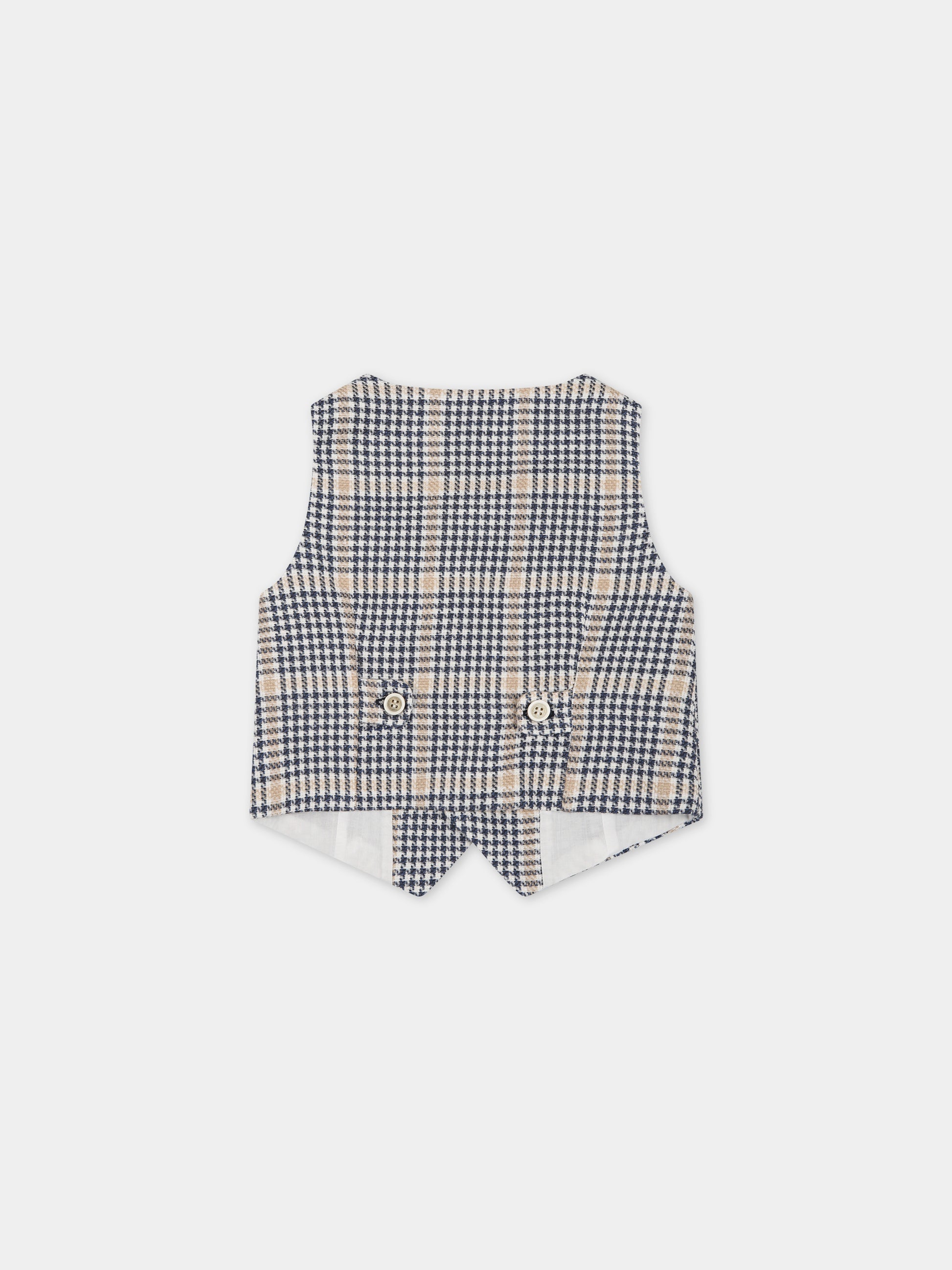 Panciotto multicolor per neonato,La Stupenderia,CJGL91Z17 D17