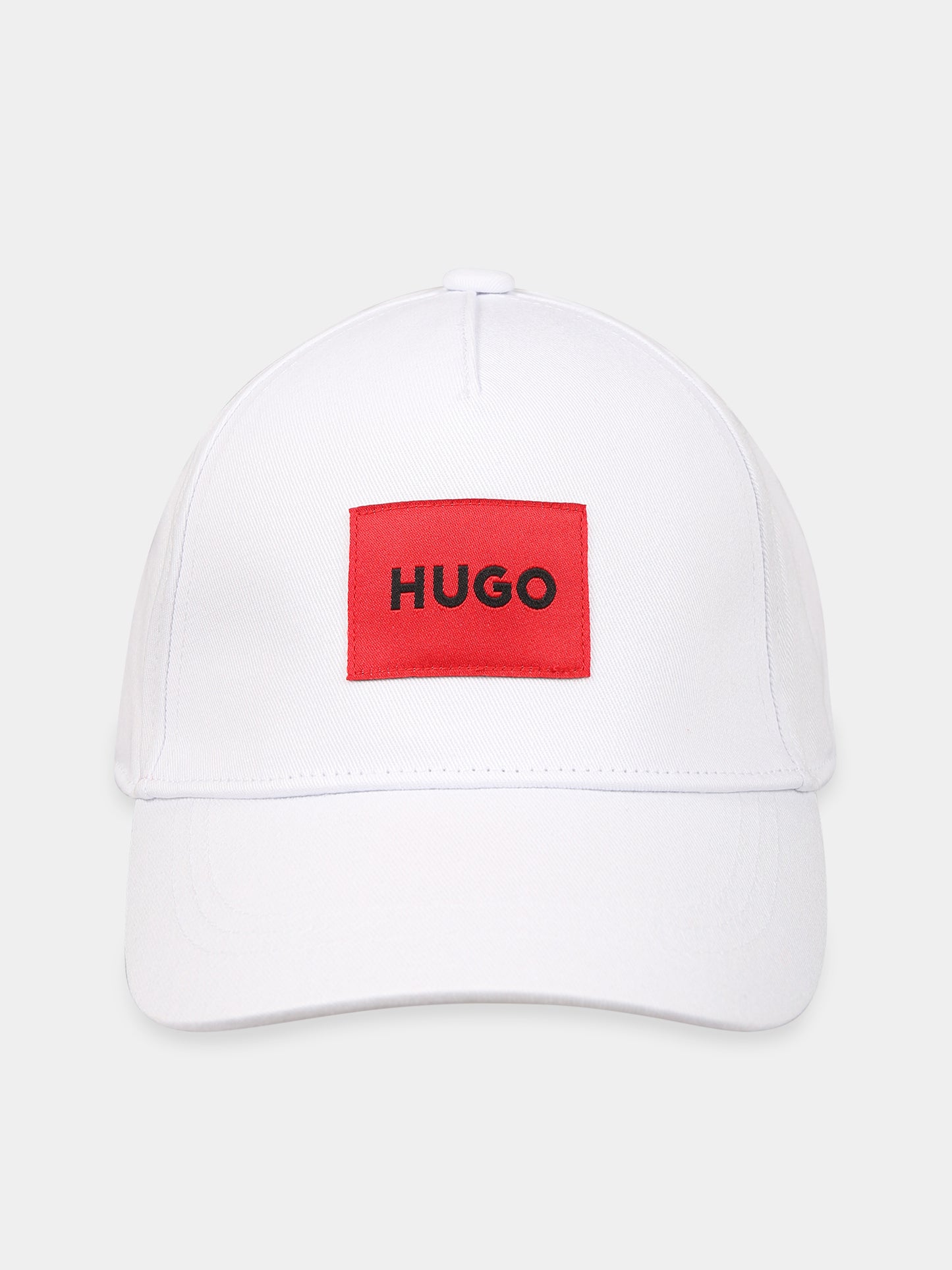 Cappello bianco per bambino con logo,Hugo,G51000 10P