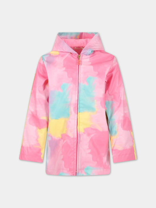 Impermeabile multicolor per bambina,Billieblush,U16355 Z41