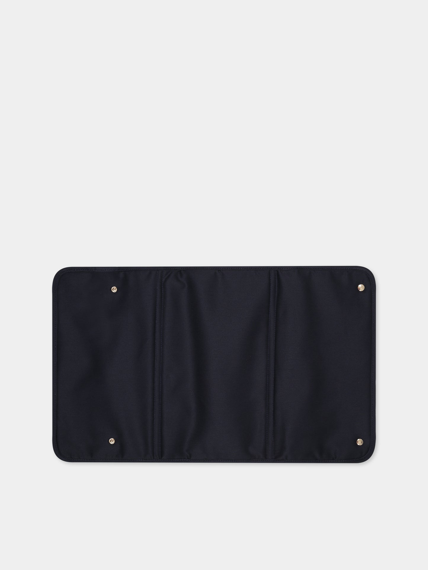 Borsa-mamma blu per neonati con logo,Chloé Kids,C90400 859