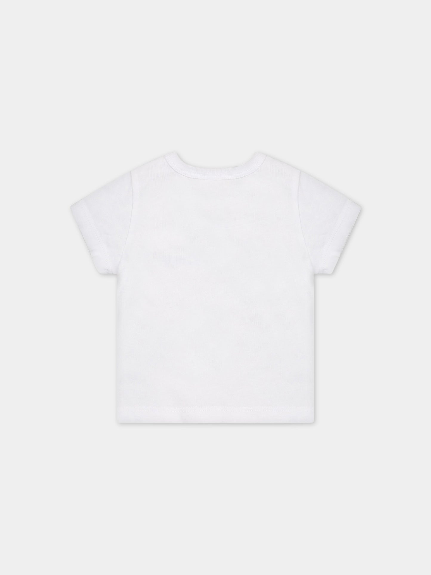 Set bianco per neonato con logo,Givenchy Kids,H98167 771