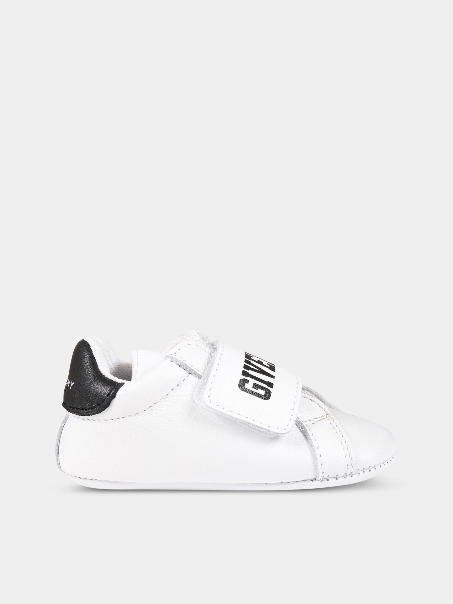Sneakers bianche per neonato con logo,Givenchy Kids,H99045 10P