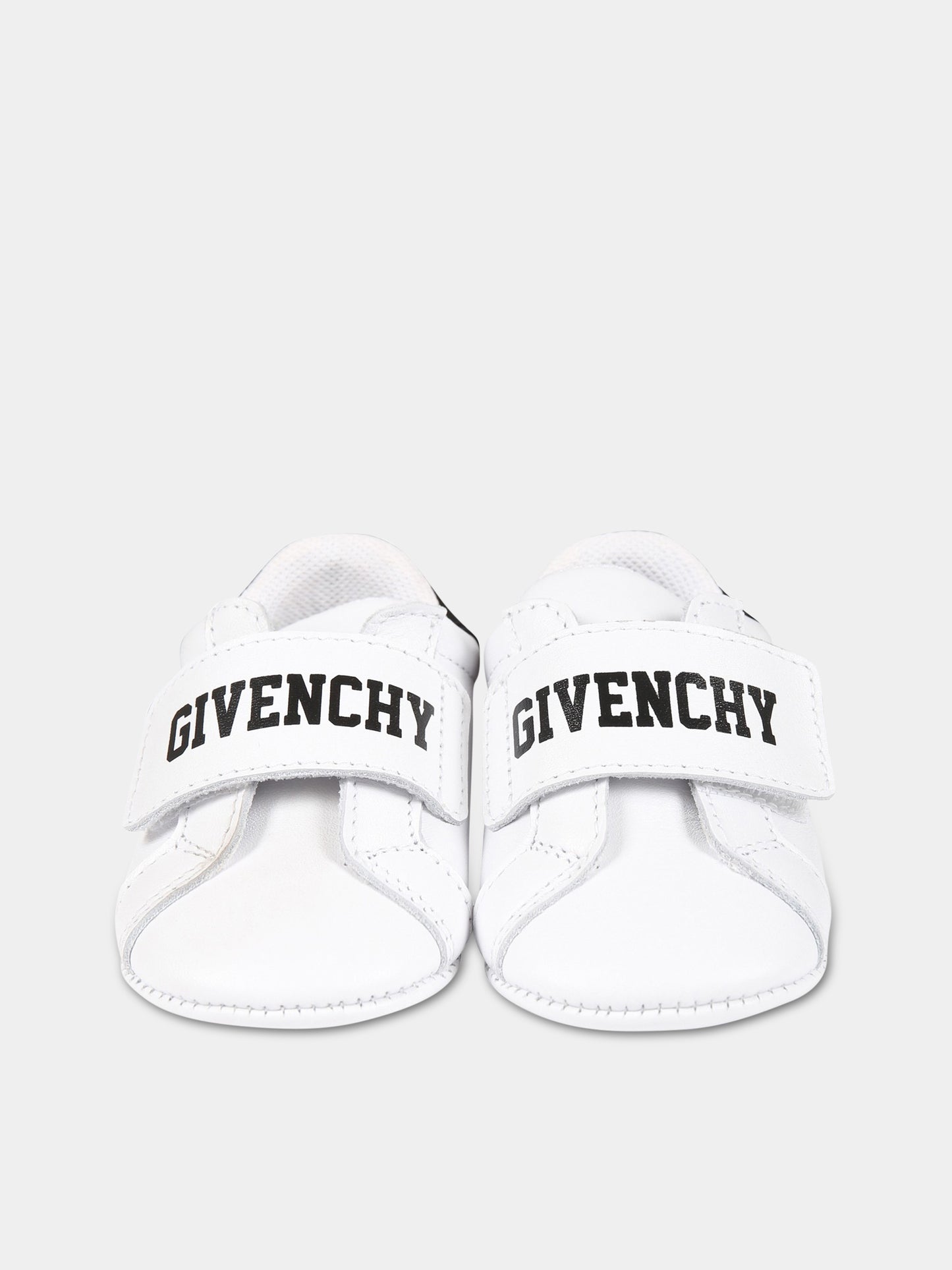 Sneakers bianche per neonato con logo,Givenchy Kids,H99045 10P