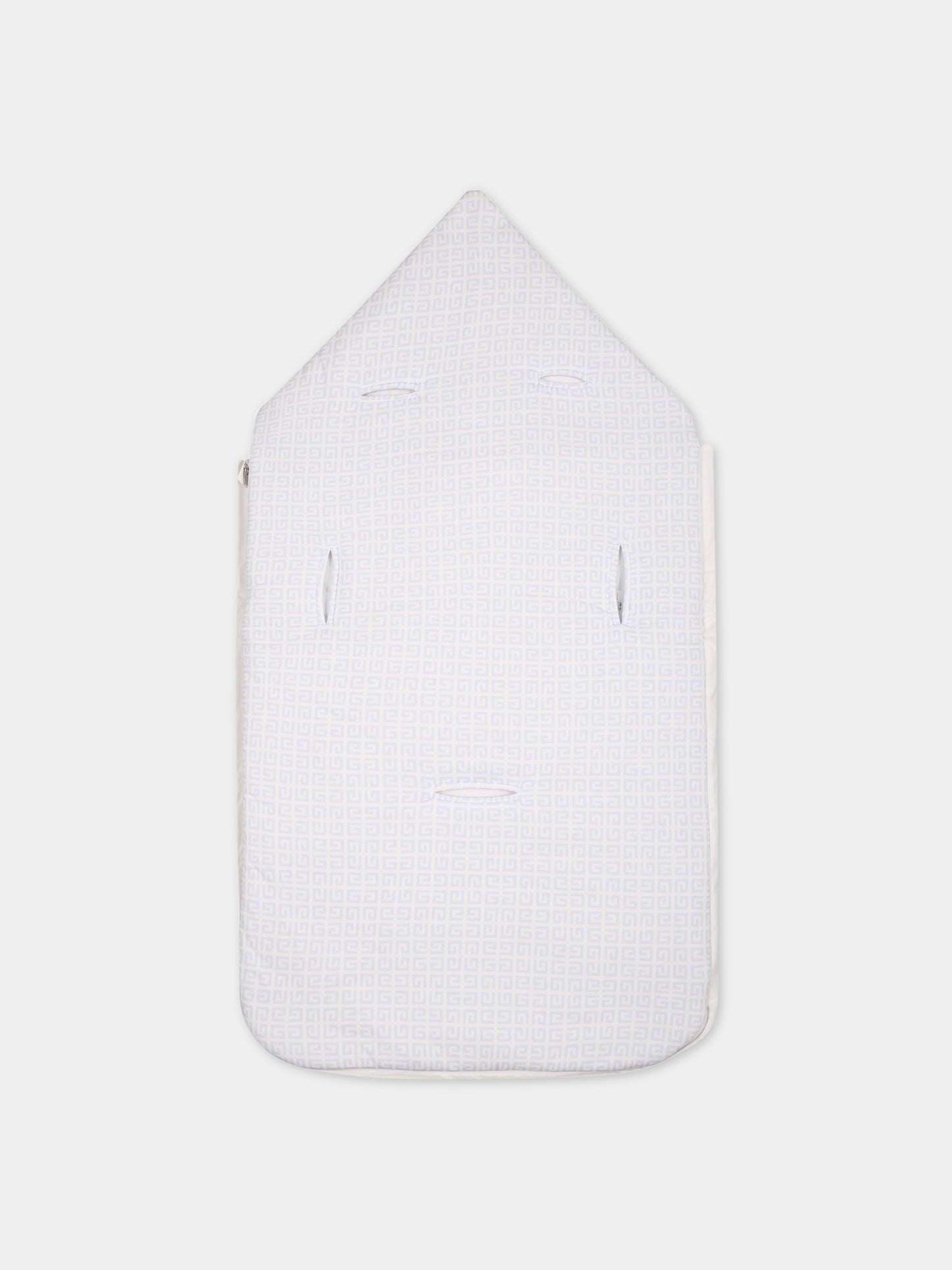 Sacco bianco per neonato con logo,Givenchy Kids,H90165 771