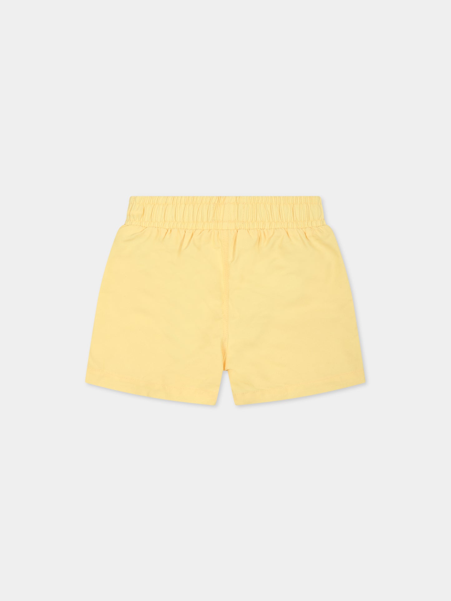 Boxer-mare giallo per bambino con logo,Kenzo Kids,K00036 524