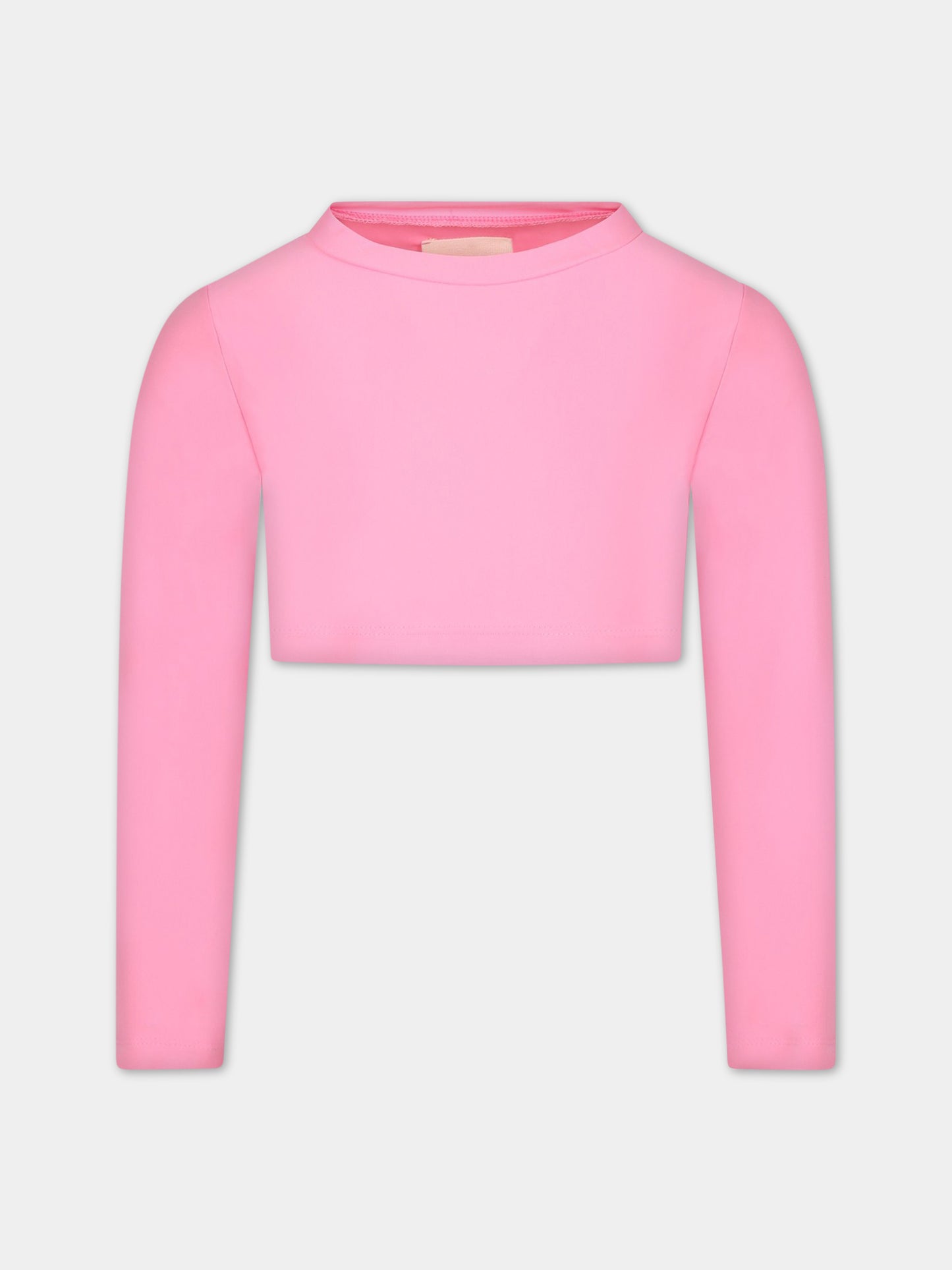 T-shirt a manica lunga rosa per bambina,Douuod Kids,DS8A60 Z0559 515