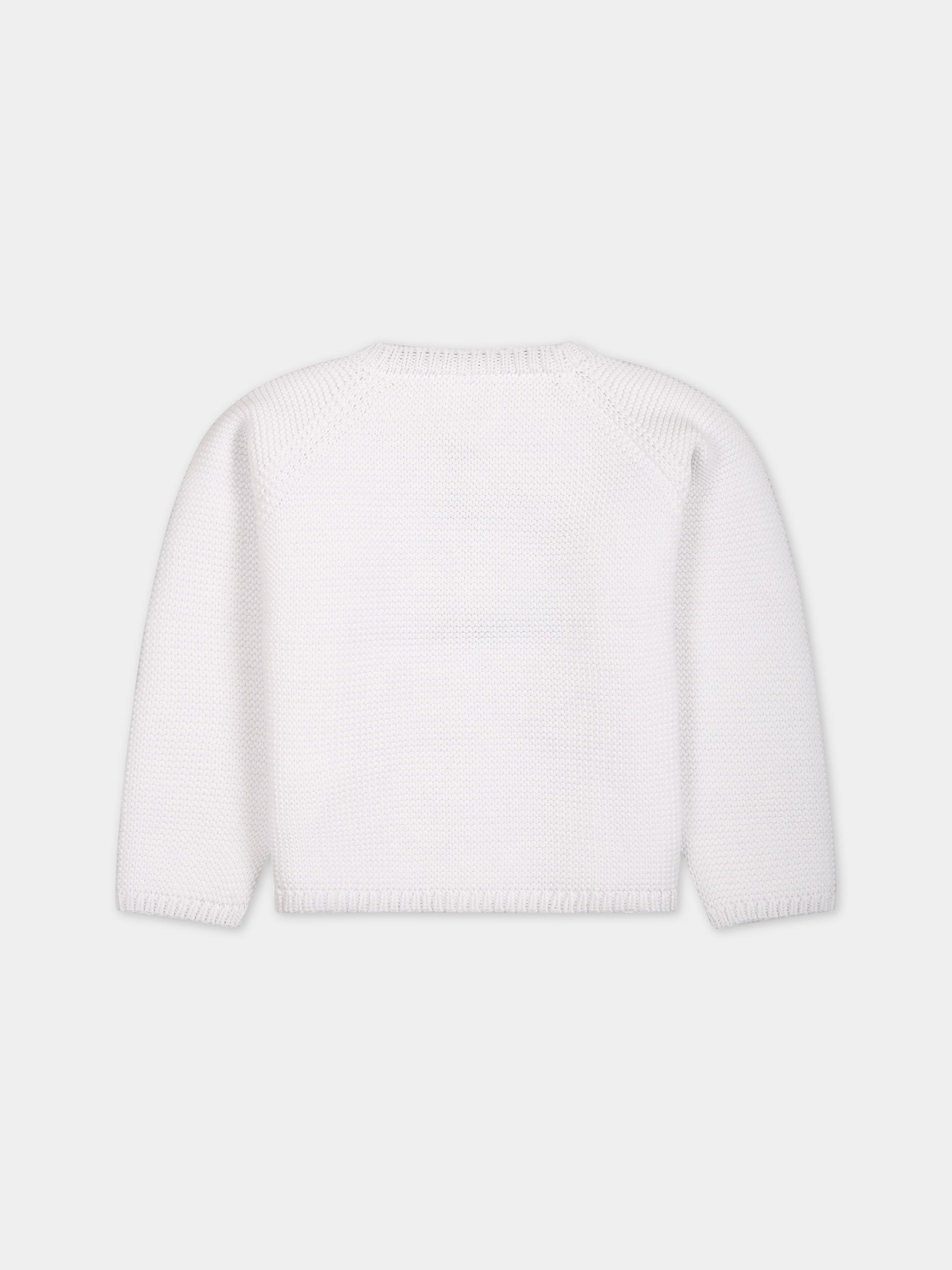 Cardigan bianco per neonata,Douuod Kids,DS9520 Z1376 100