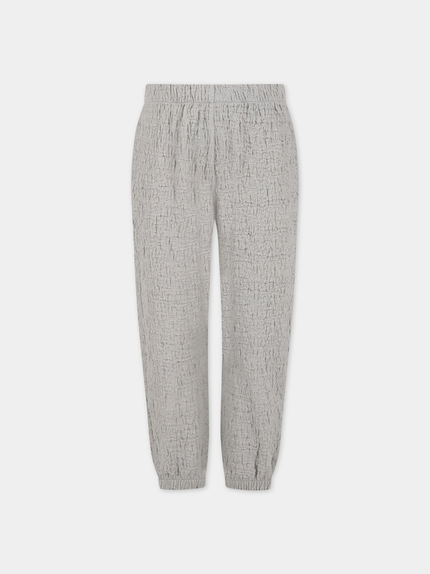 Pantaloni grigi per bambina,Caffe' D'orzo,ZS6B00 J0271 900