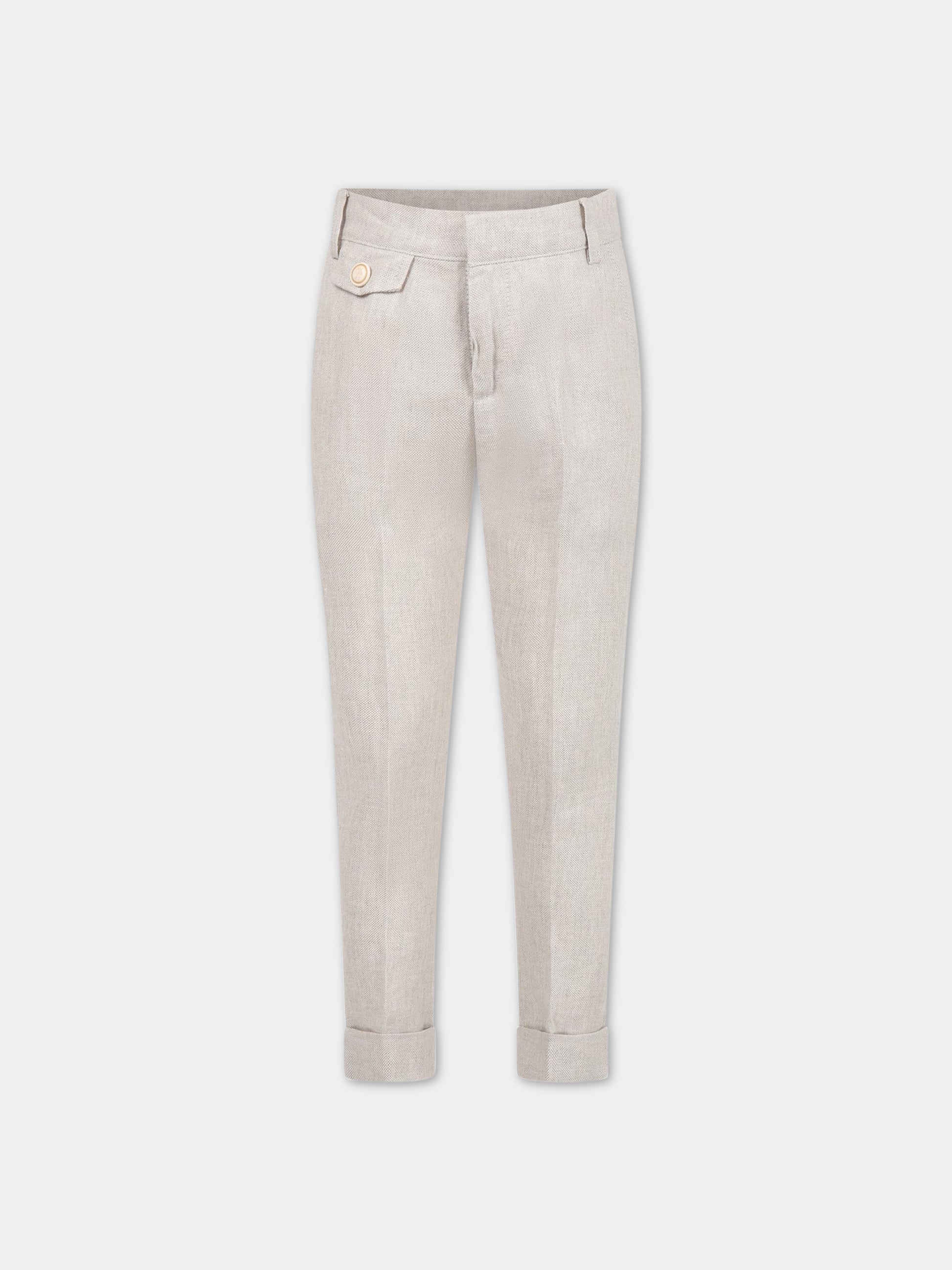 Pantalone elegante beige pr bambino,Eleventy,ES6P40 I0144 106