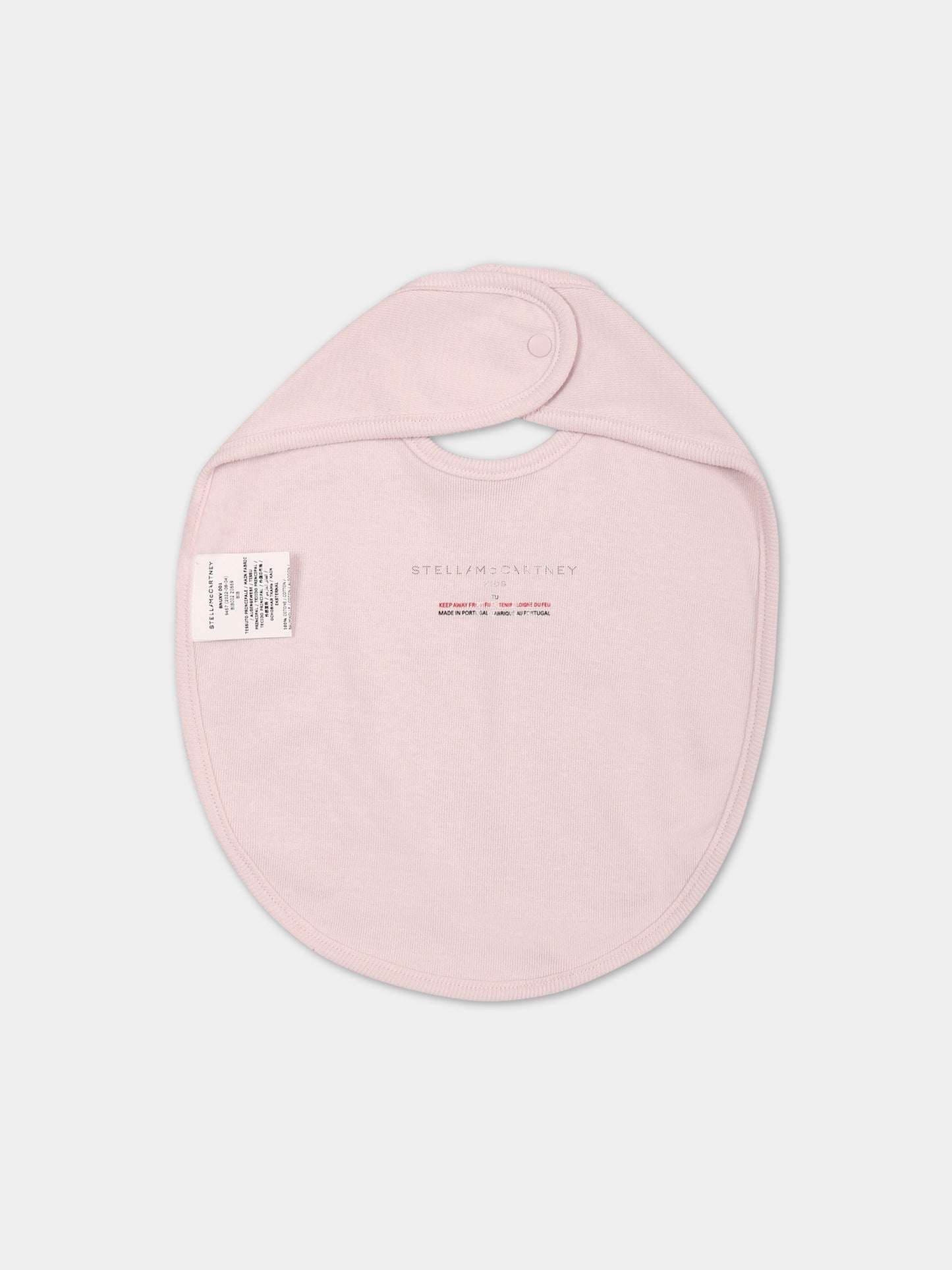 Set rosa per neonata con stampa animali,Stella Mccartney Kids,TSB039 Z1098 503MC