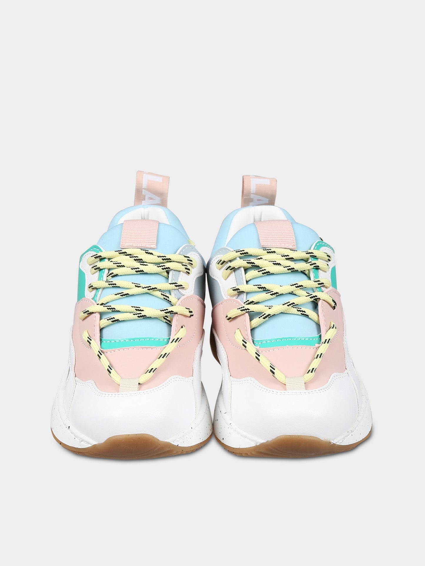 Sneakers multicolor per bambina con logo,Stella Mccartney Kids,TS0A16 Z1154 999