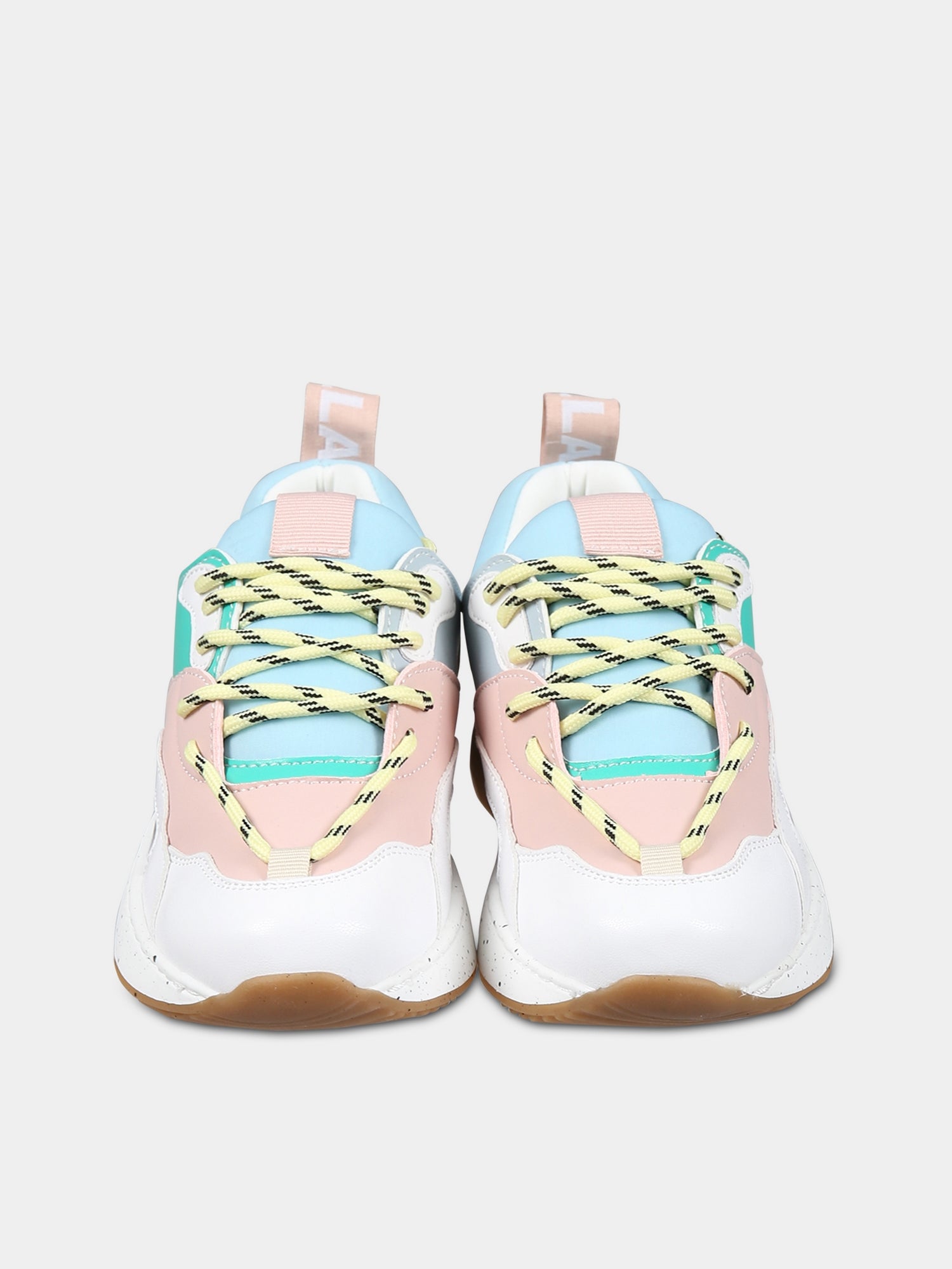 Sneakers multicolor per bambina con logo,Stella Mccartney Kids,TS0A16 Z1154 999