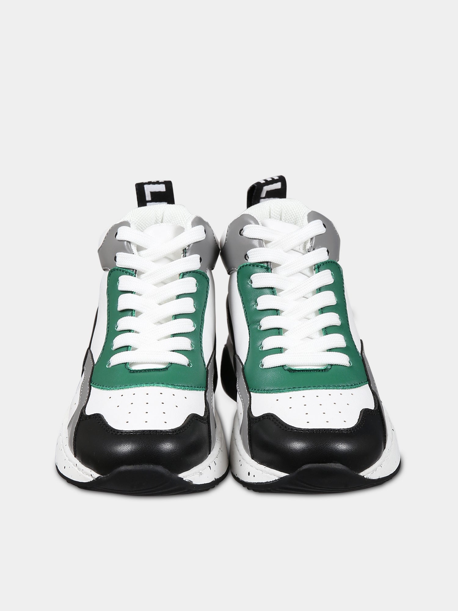 Sneakers multicolor per bambino con logo,Stella Mccartney Kids,TS0P76 Z1156 999