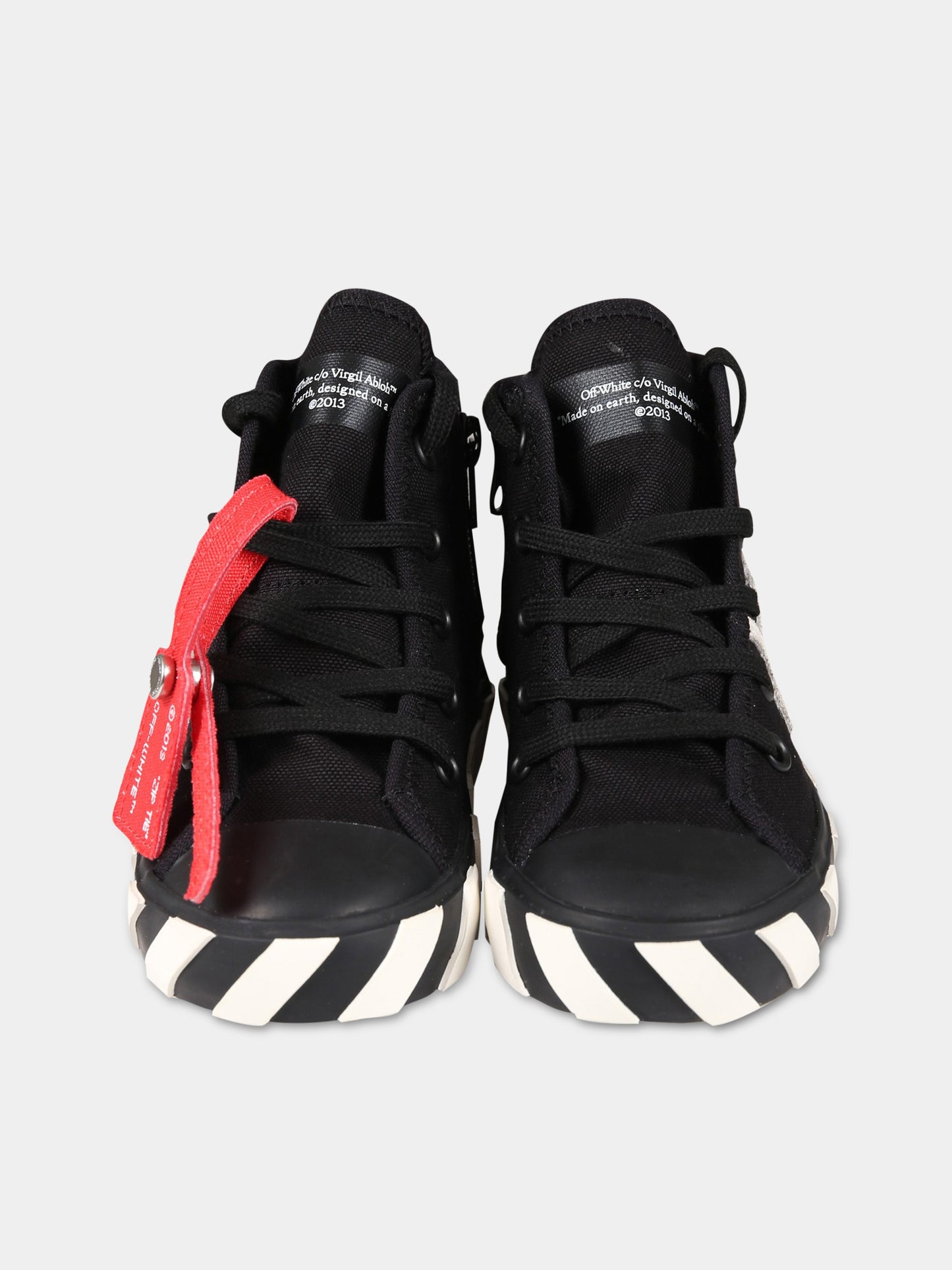 Sneakers nere per bambino con iconiche frecce,Off White,OBIA009S23FAB0011001